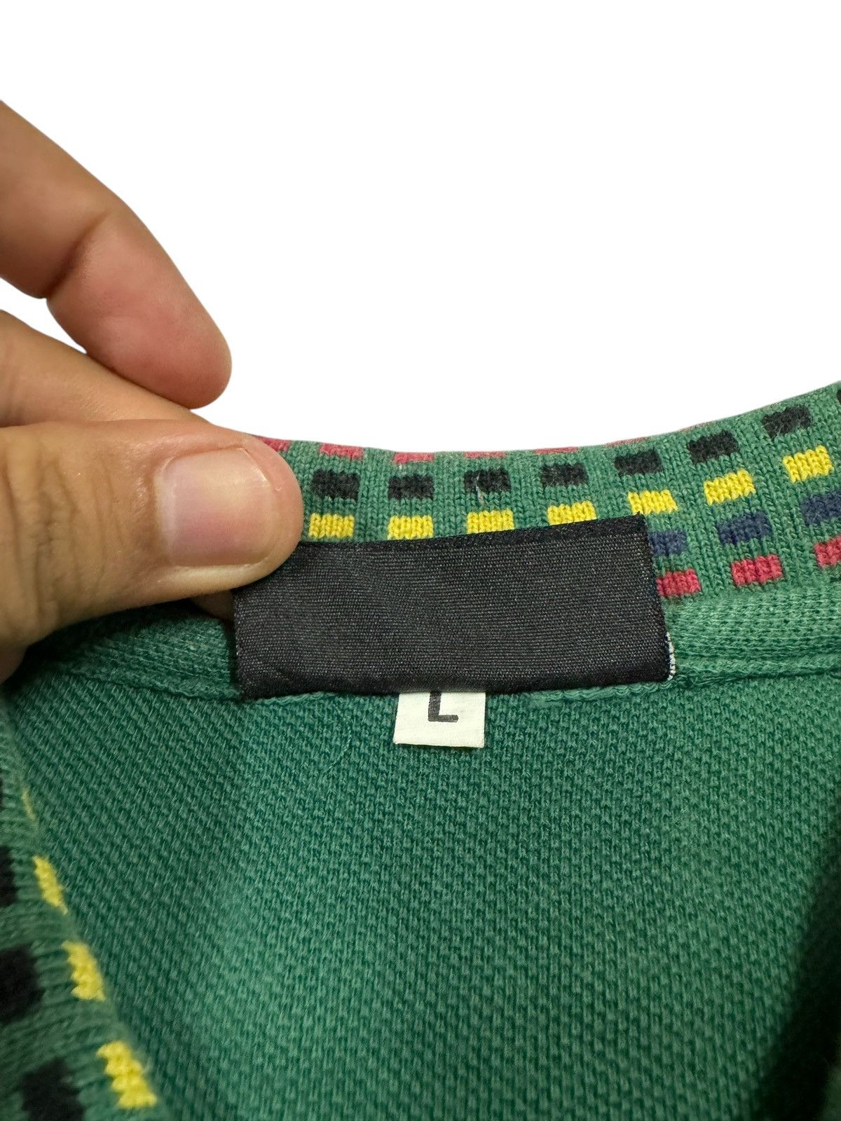 Vintage Vtg🔥90’s YvesSaintLaurent Ysl Embroidery Pocket Polo Tee Size US L / EU 52-54 / 3 - 12 Thumbnail