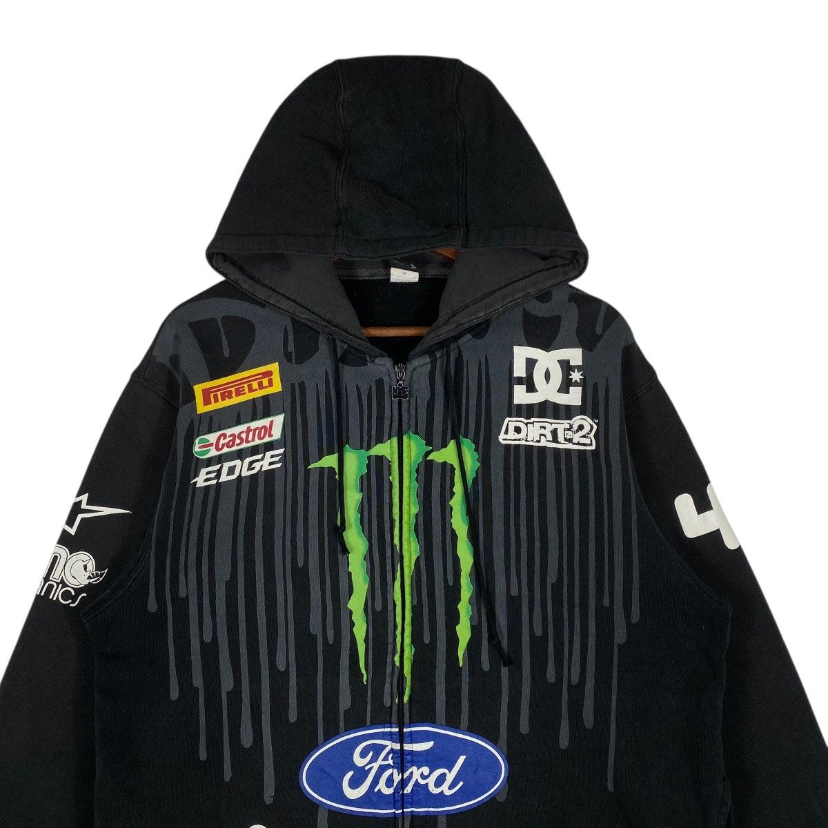 DC Vintage Ken Block DC Shoes Hoodie Zip Up Size US M / EU 48-50 / 2 - 4 Thumbnail