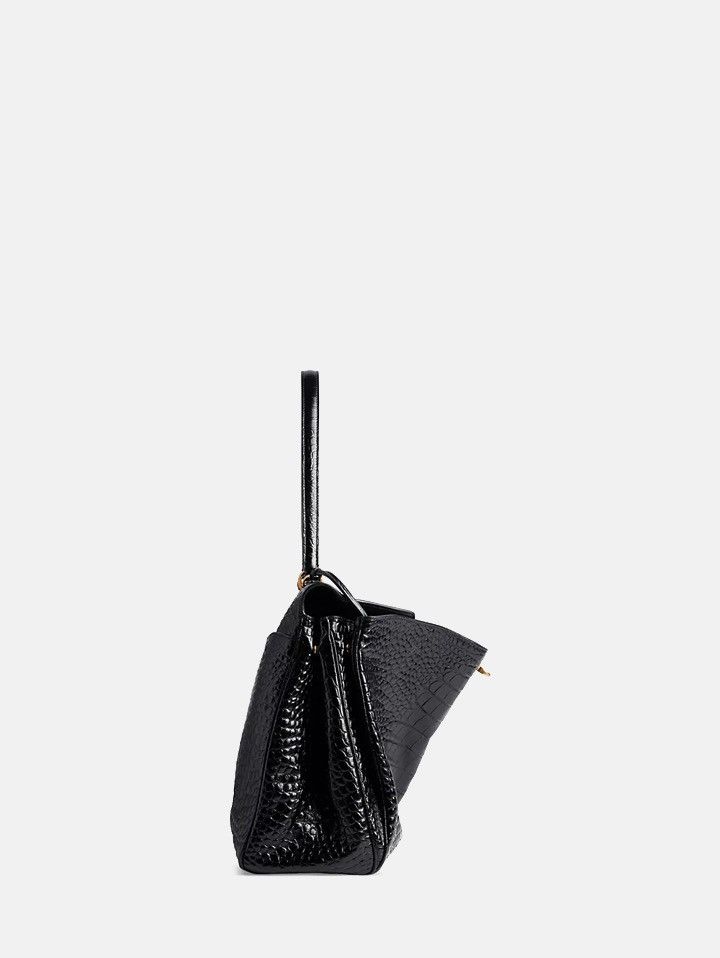 Balenciaga Balenciaga Rodeo Large Handbag Crocodile Embossed Size ONE SIZE - 3 Thumbnail