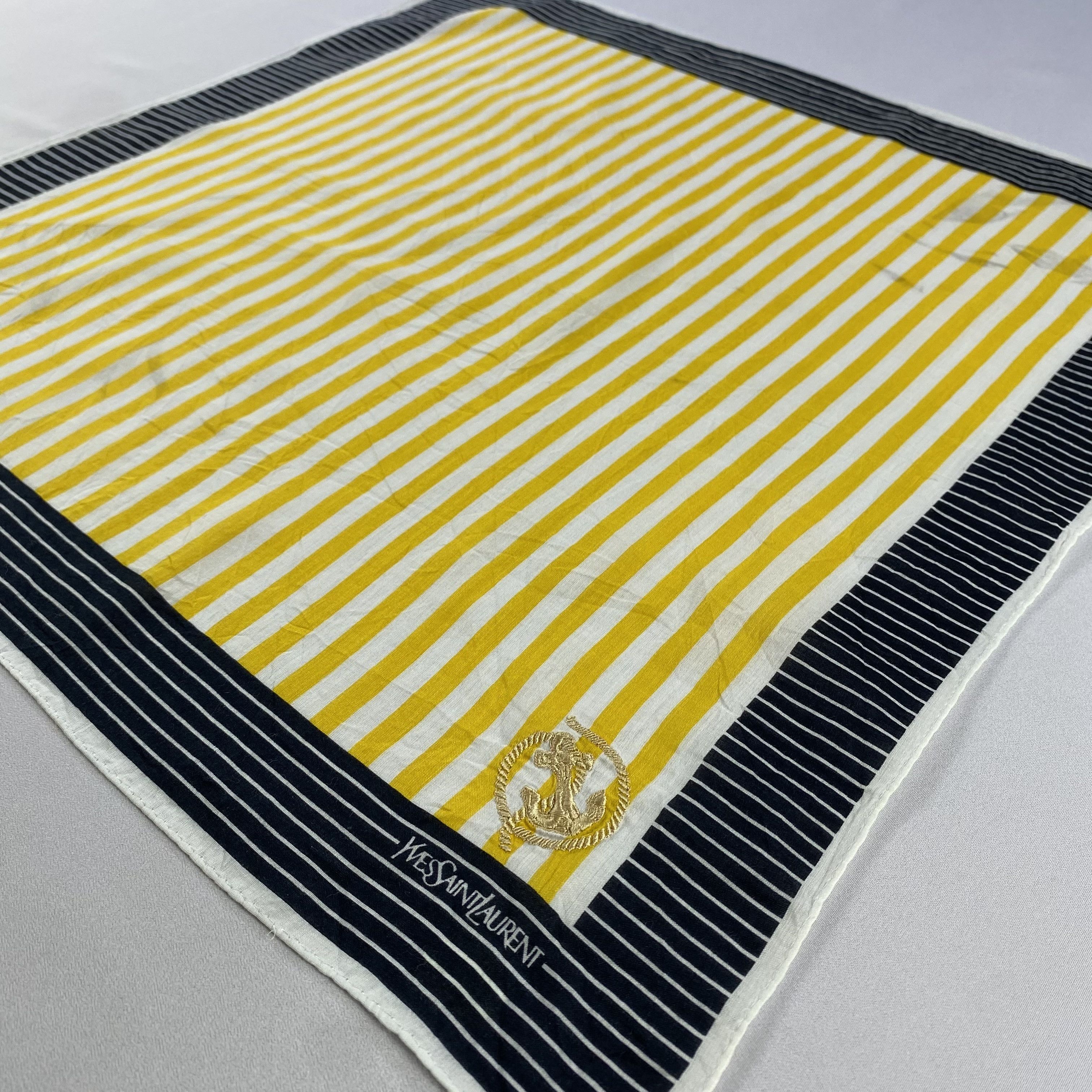 Vintage Yves Saint Laurent Bandana/ Handkerchief / Neckerchief Size ONE SIZE - 2 Thumbnail