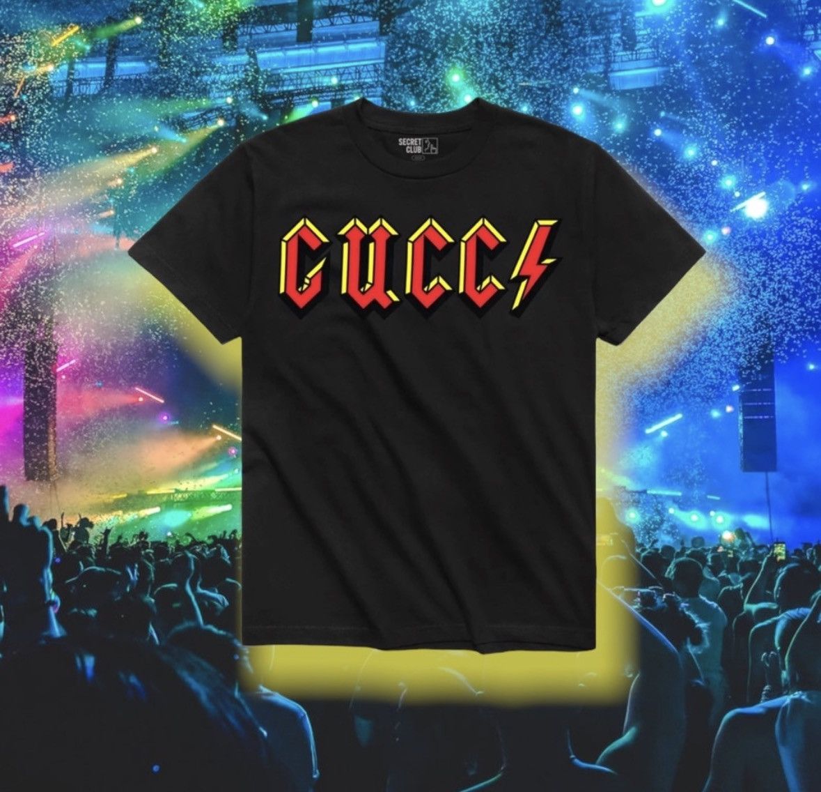 Market 🆕 Chinatown Market⛩ Exclusive Bucci Metal 🎸🧢👕 Size US M / EU 48-50 / 2 - 1 Thumbnail
