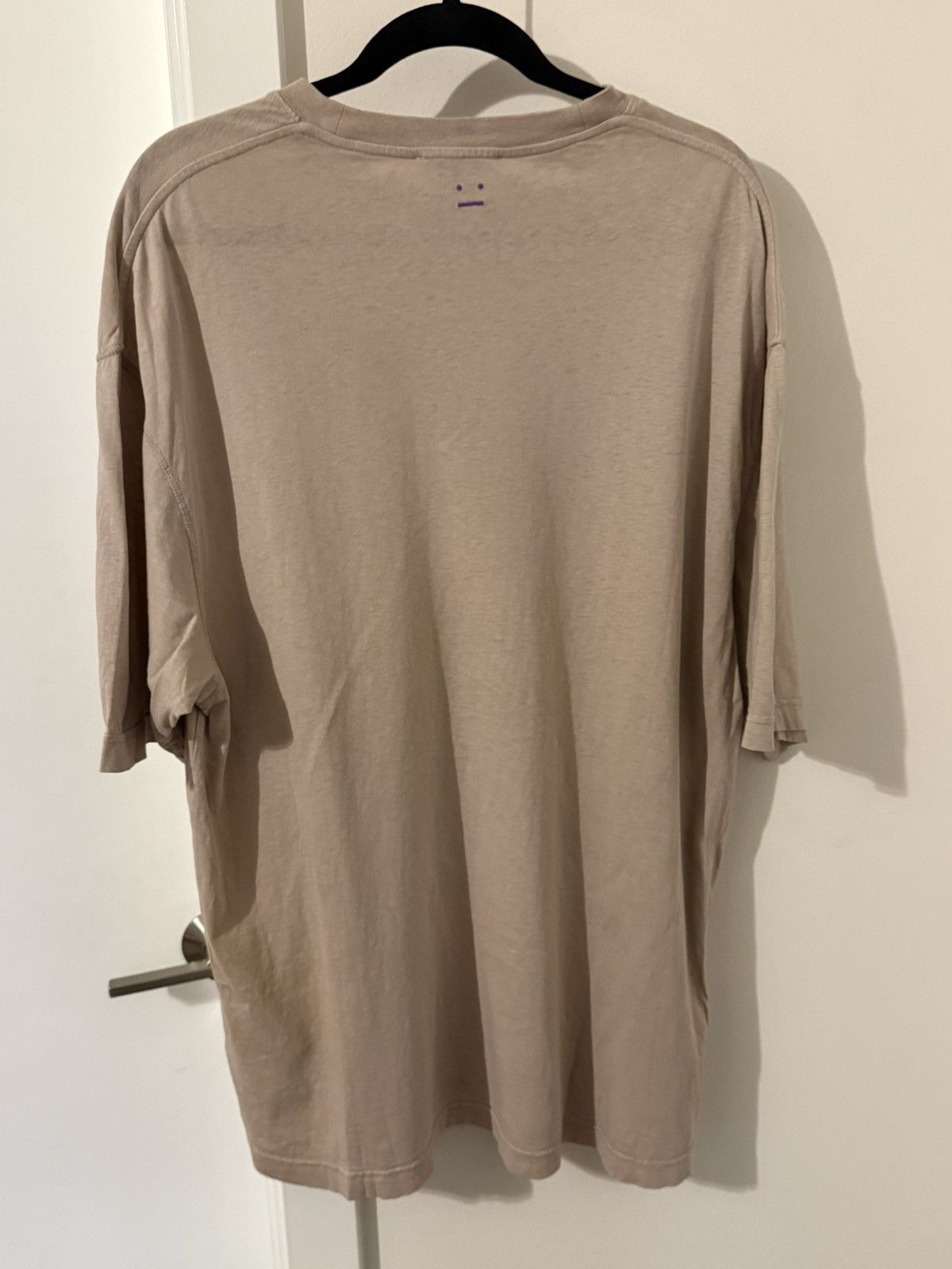 Acne Studios Acne Studios dusty beige tee Size US L / EU 52-54 / 3 - 2 Thumbnail