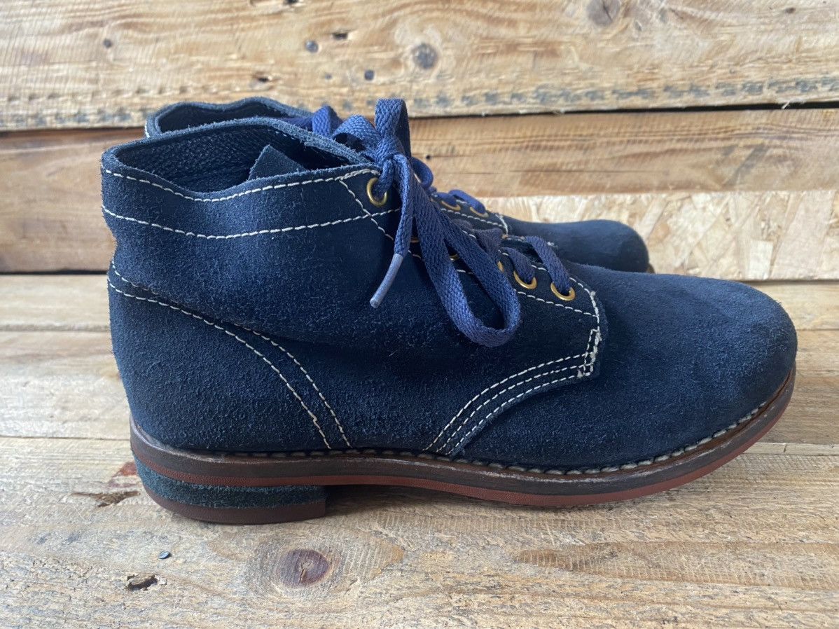 Visvim Visvim bigadier mid folk blue suede boots sz US 8 Size US 8 / EU 41 - 8 Thumbnail