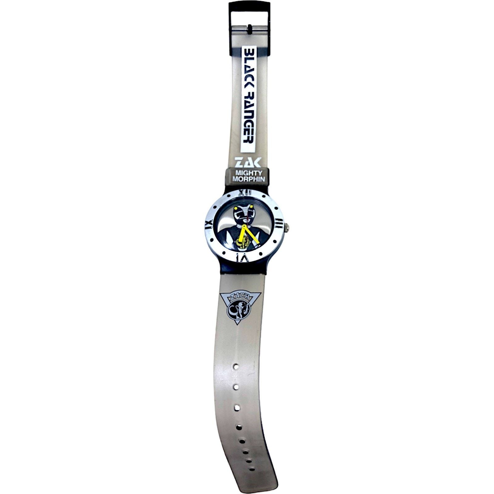 Watch Mighty Morphin Power Rangers 1994 Quartz Watch Black Ranger | Grailed
