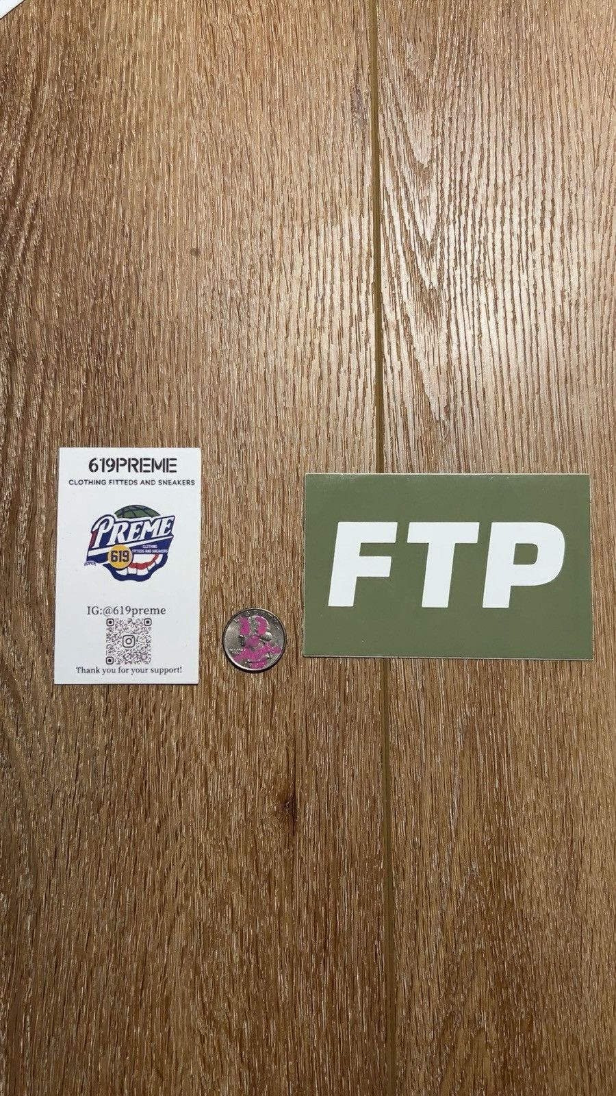 Fuck The Population FTP STICKER Size ONE SIZE - 1 Preview