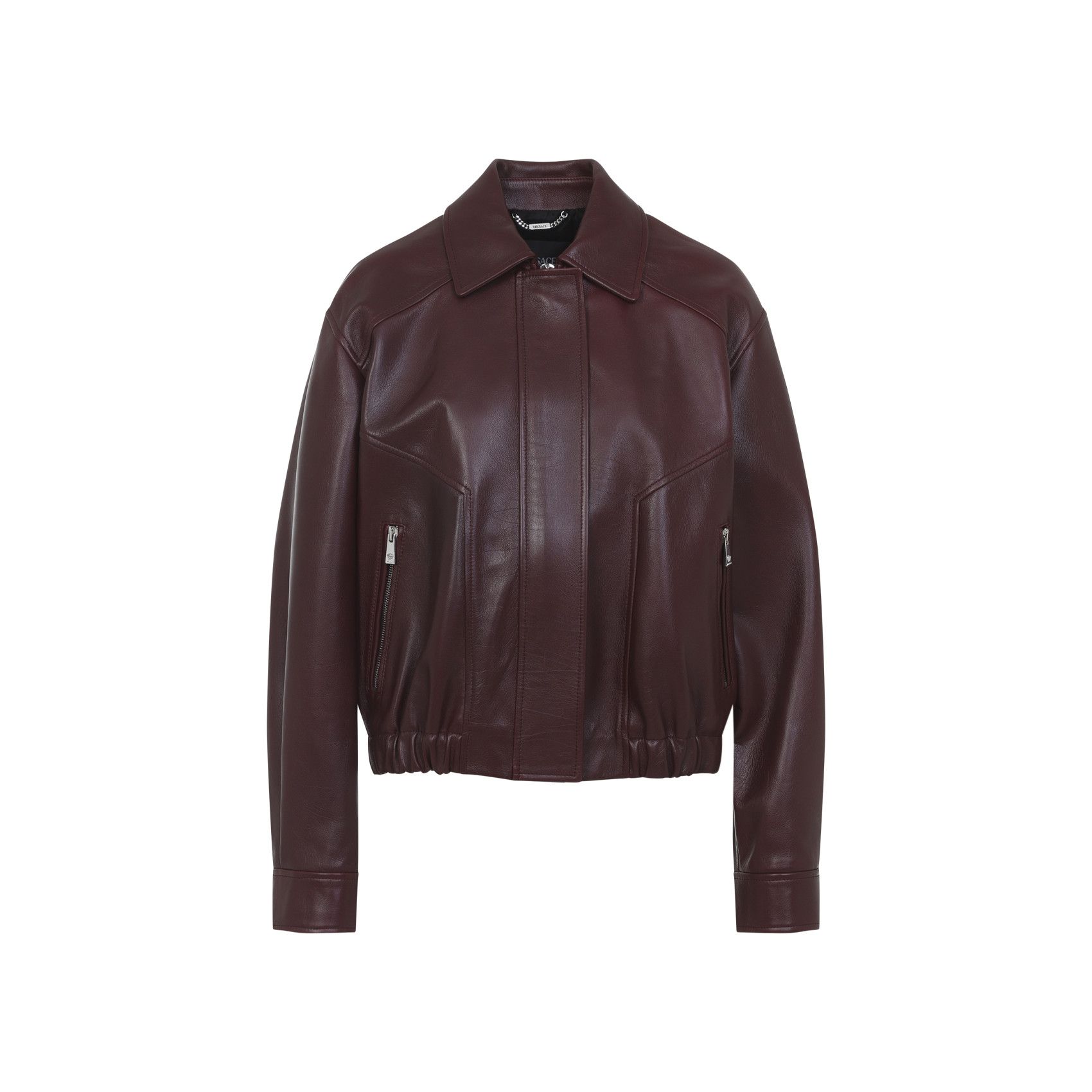 Versace Versace Bufalo Leather Blouson Size M / US 6-8 / IT 42-44 - 1 Thumbnail