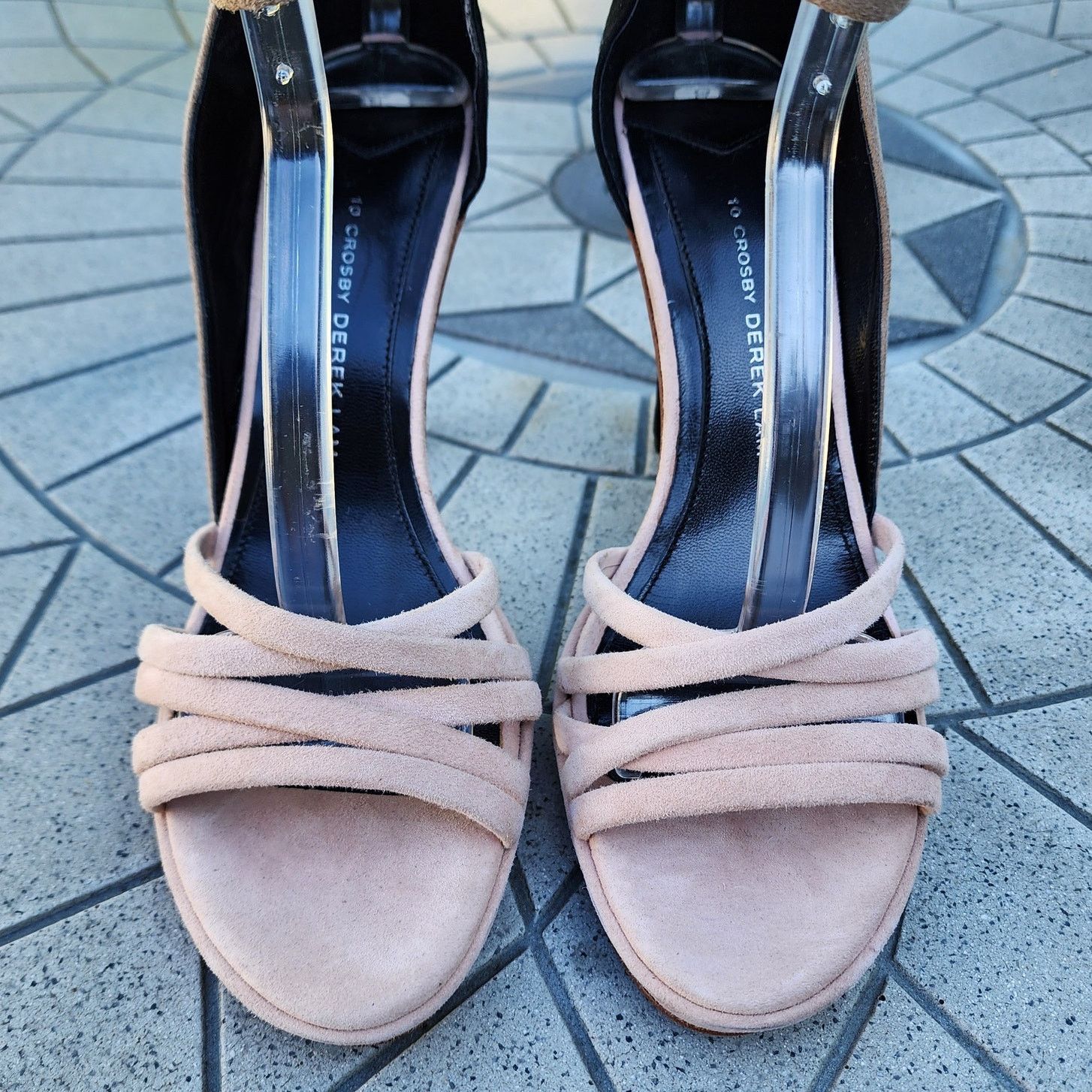 Derek Lam 10 Crosby 10 Crosby Derek Lam Jules Colorblock Suede Heels 9.5 Size US 9.5 / IT 39.5 - 5 Thumbnail