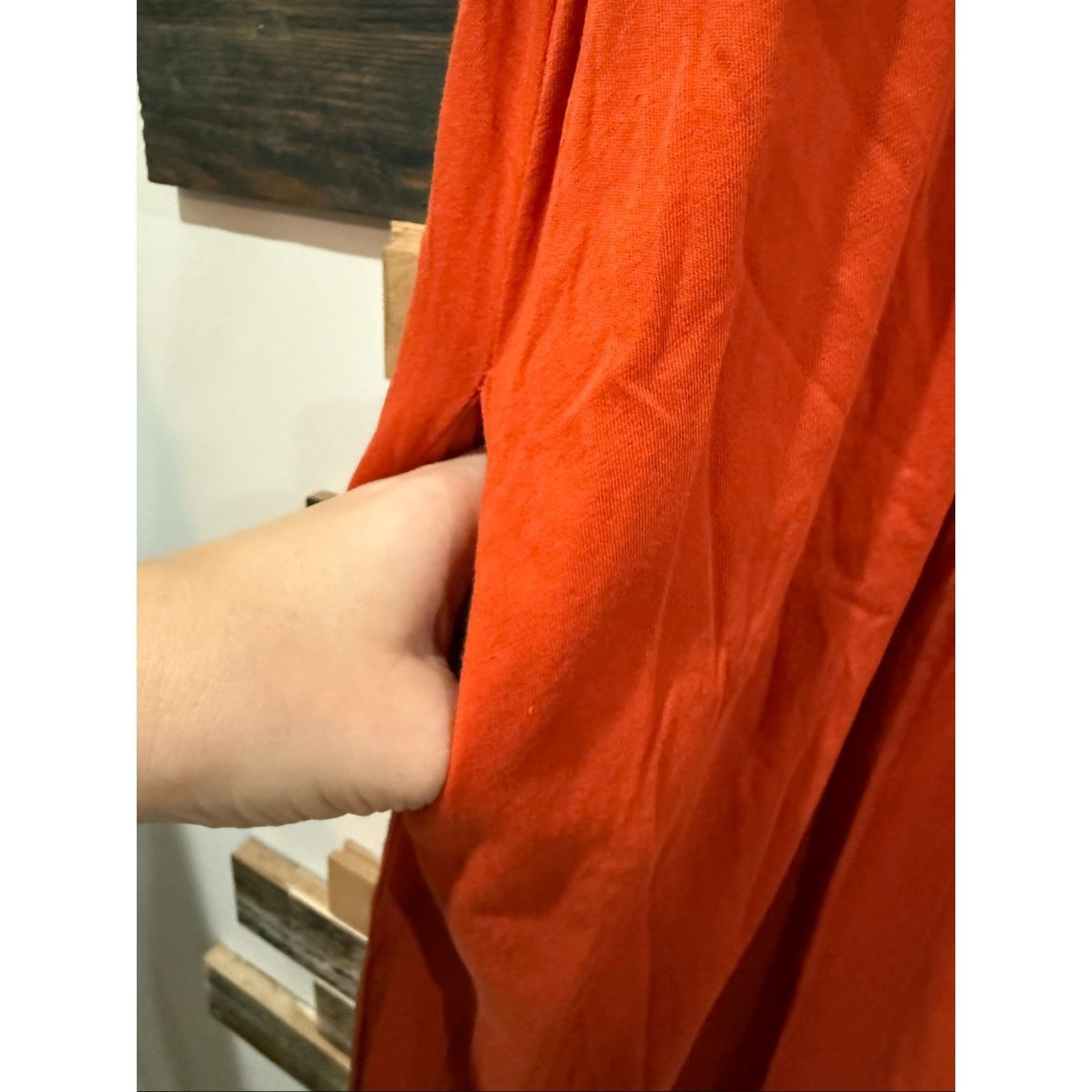 Guru Gudrun Sjoden tank burn orange dress pockets size Large Size L / US 10 / IT 46 - 4 Thumbnail