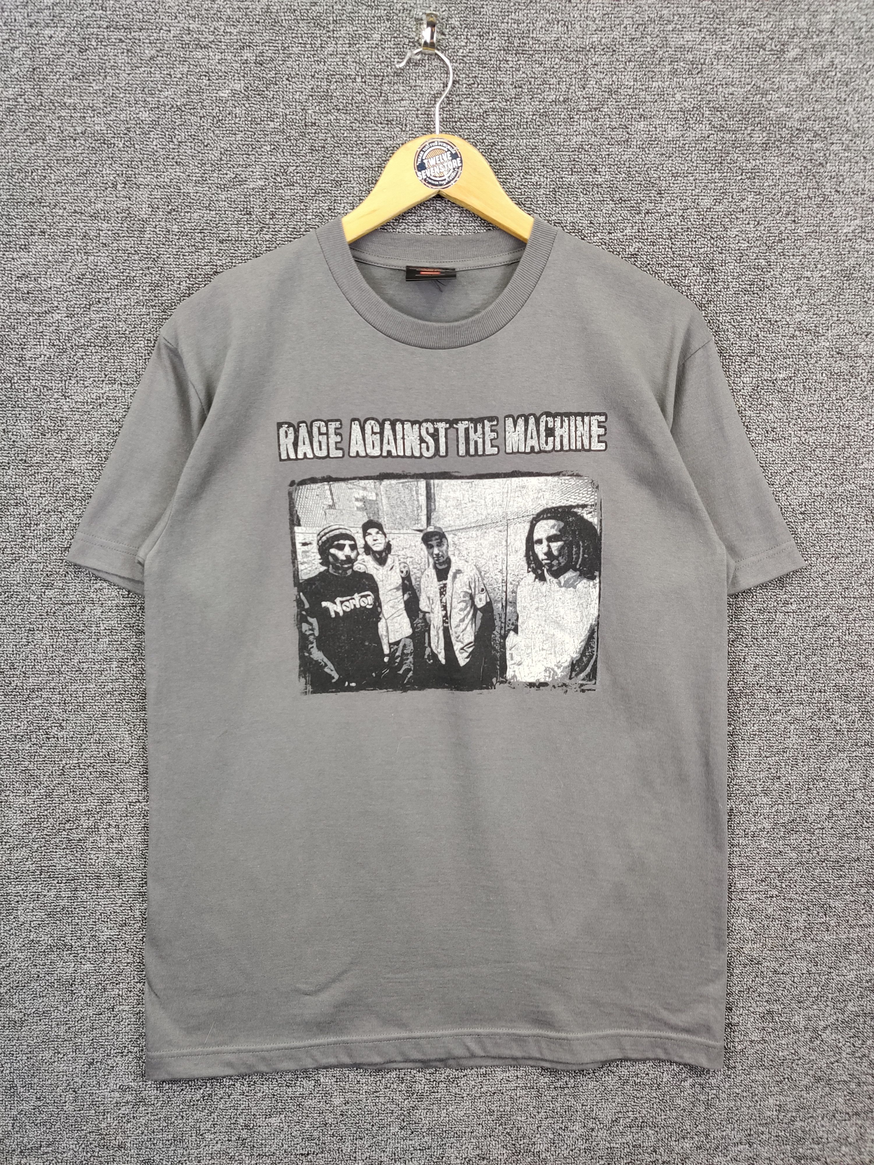 Band Tees Vintage Rage Against The Machines Band Tee Tshirt Size US M / EU 48-50 / 2 - 1 Thumbnail