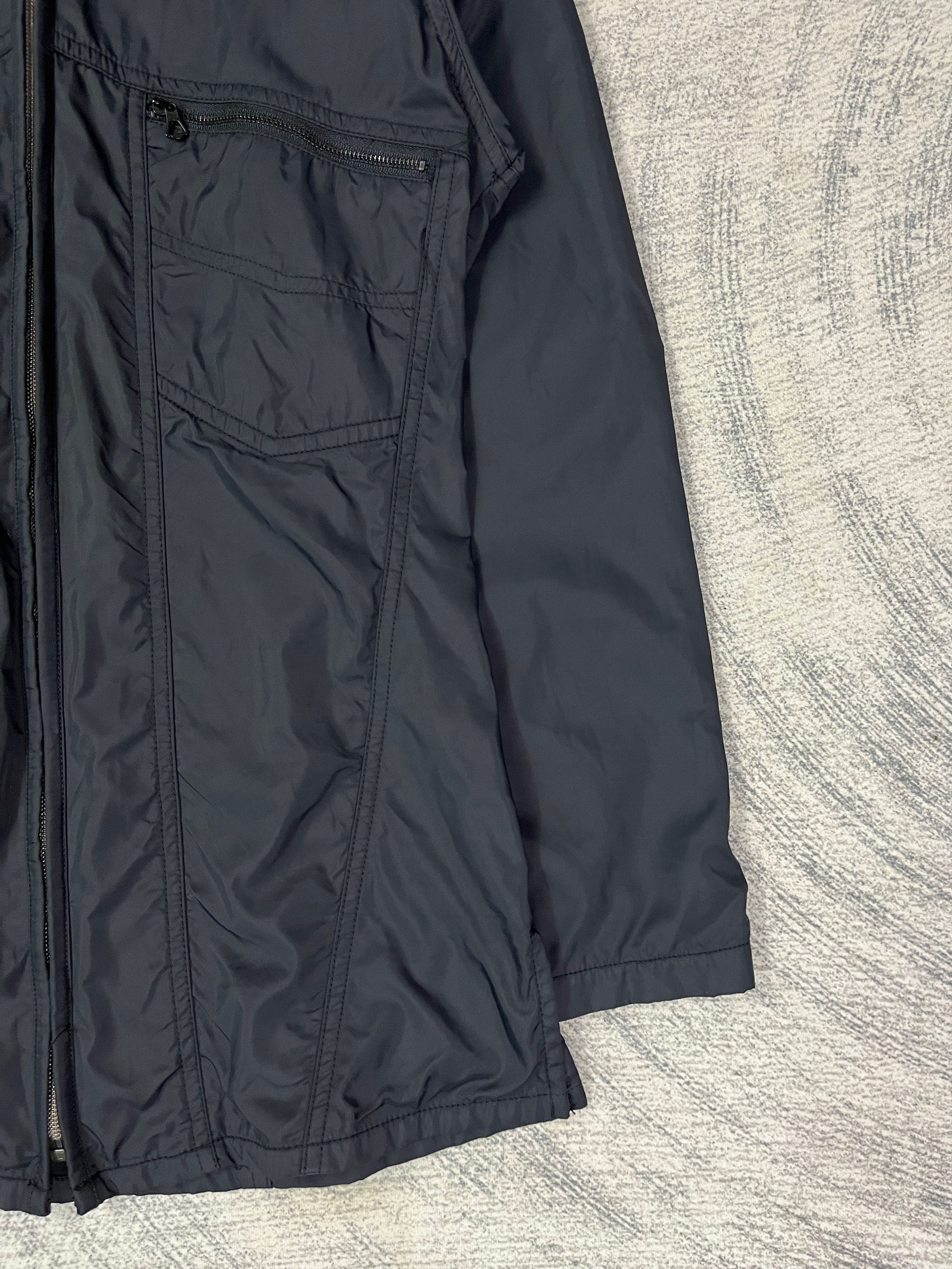 Marithe + Francois Girbaud MFG Nylon Double Pocket Navy Blue Jacket Size US XS / EU 42 / 0 - 5 Thumbnail