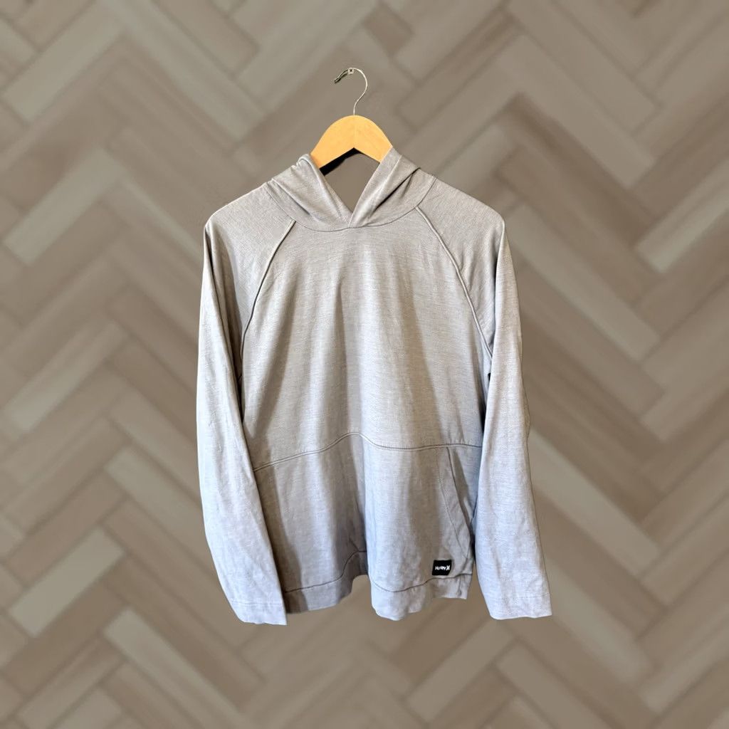 Hurley Hurley Sweatshirt Pullover Hooded Lightweight Mens Gray Large Shirt Mens Slim fit? Size US L / EU 52-54 / 3 - 1 Thumbnail