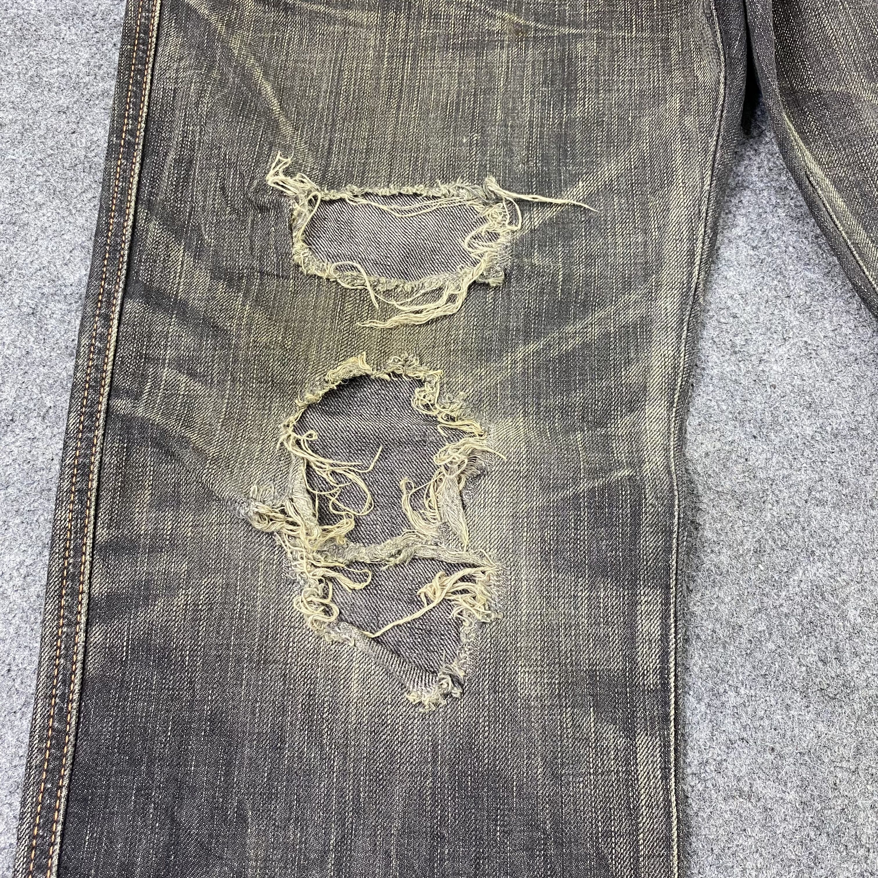Edwin Edwin 503 Blue Trip Distressed Denim -J1176 Size US 34 / EU 50 - 7 Thumbnail
