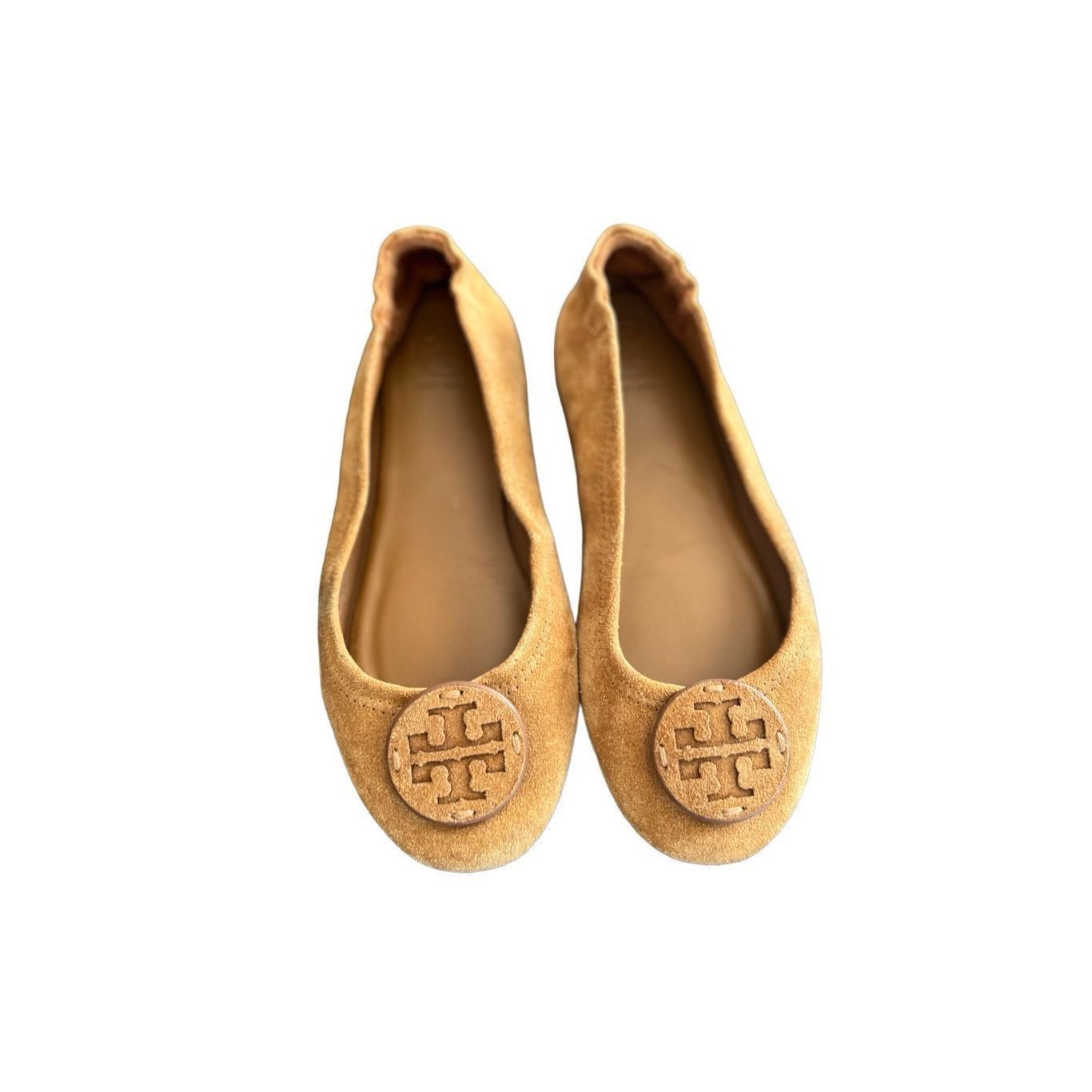 Tory Burch Tori Burch Minnie Travel Suede Ballet Flats size 6.5 Size US 6.5 / IT 36.5 - 5 Thumbnail