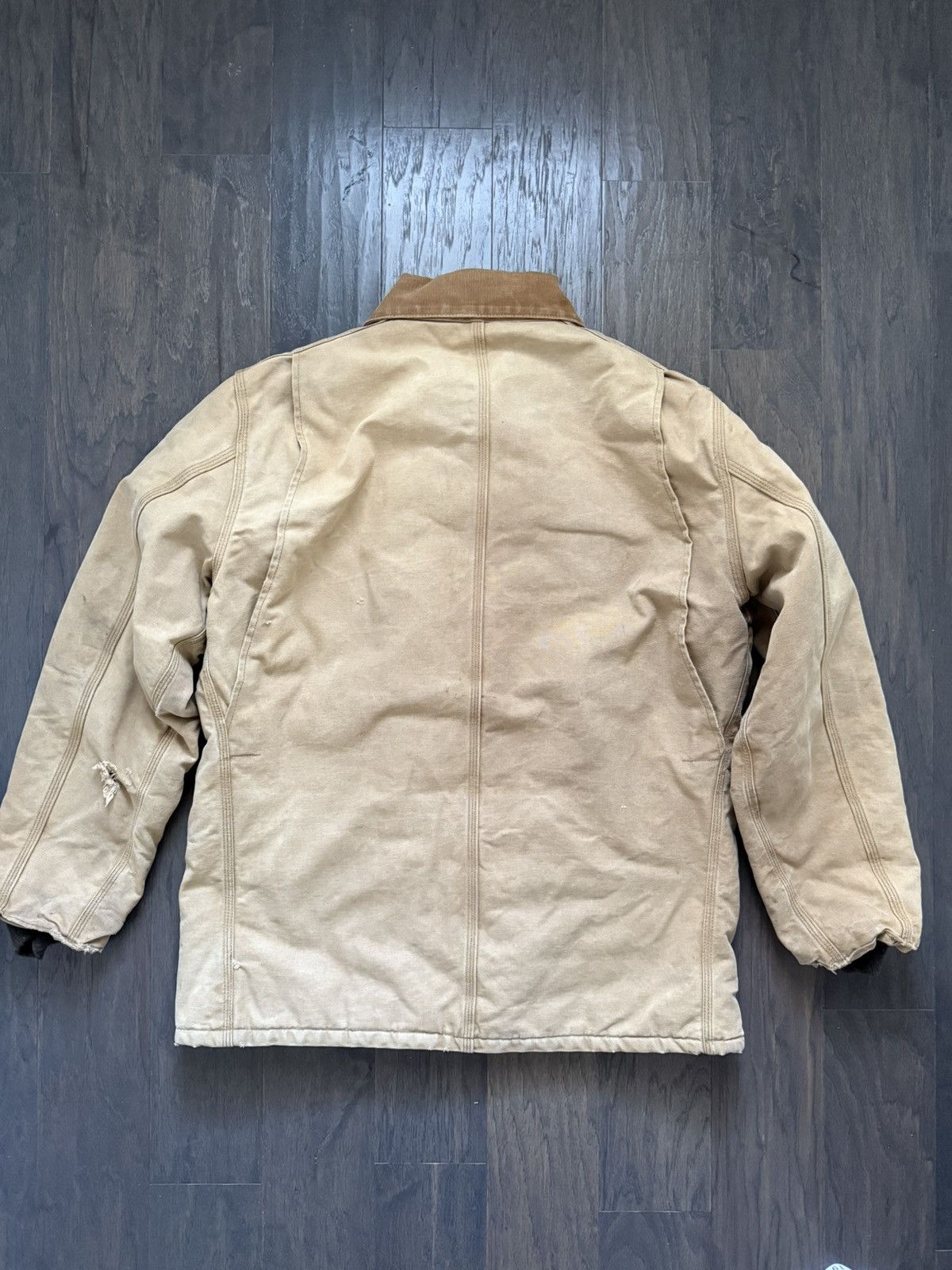 Carhartt 1989 100 Anniversary Quilt Lined Carhartt Barn Chore Jacket Size US L / EU 52-54 / 3 - 3 Thumbnail