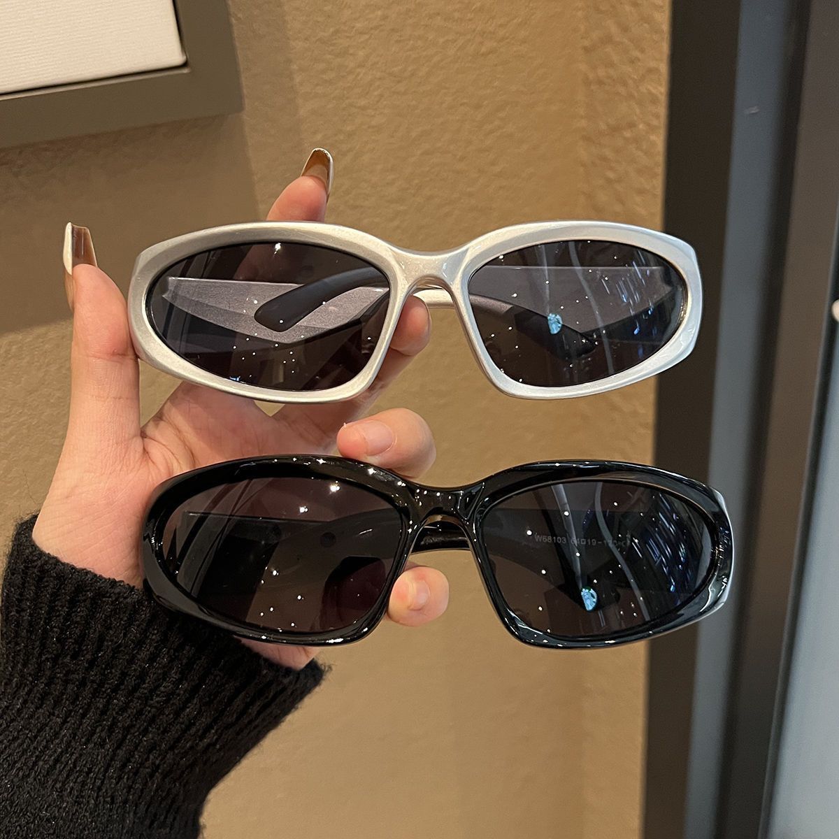 Electric Visual Crazy Street ins style custom avant-garde sunglasses Size ONE SIZE - 3 Thumbnail