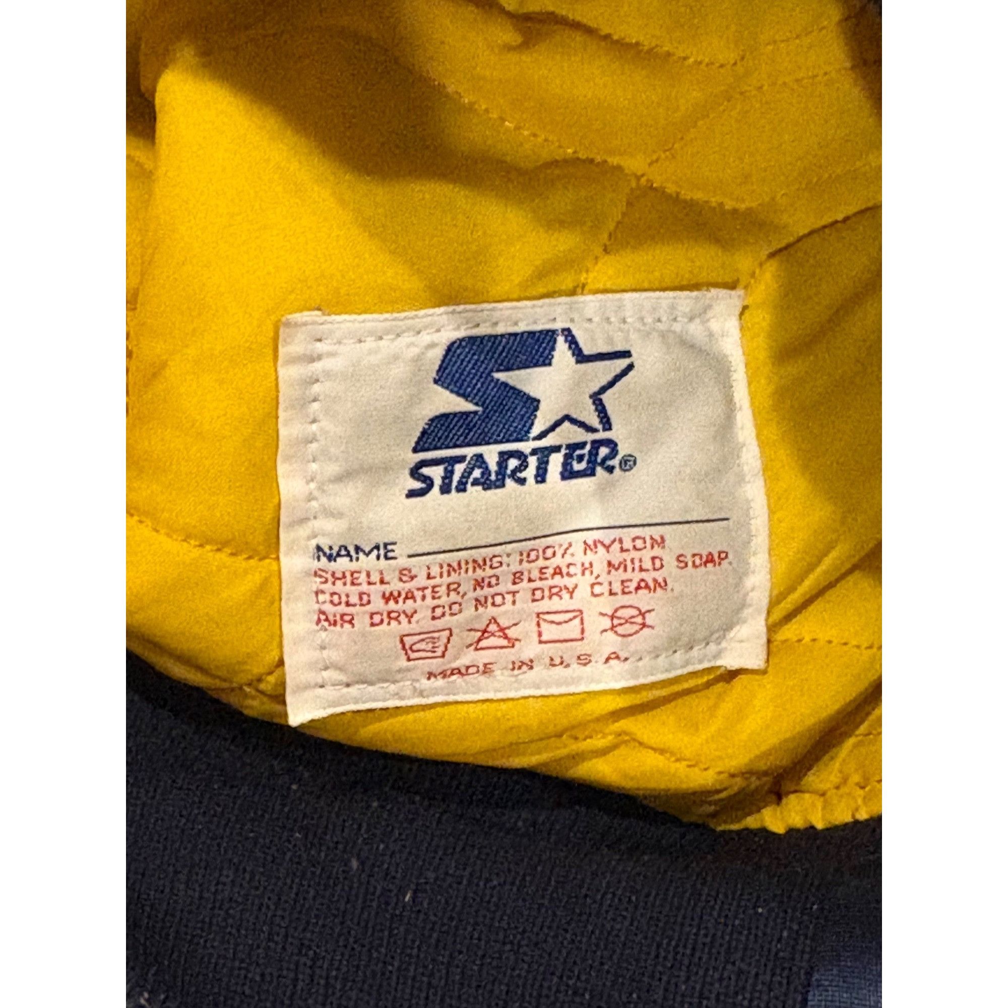 Starter Vintage Rare 80s Starter San Diego Chargers NFL Satin Bomber Size US M / EU 48-50 / 2 - 8 Thumbnail