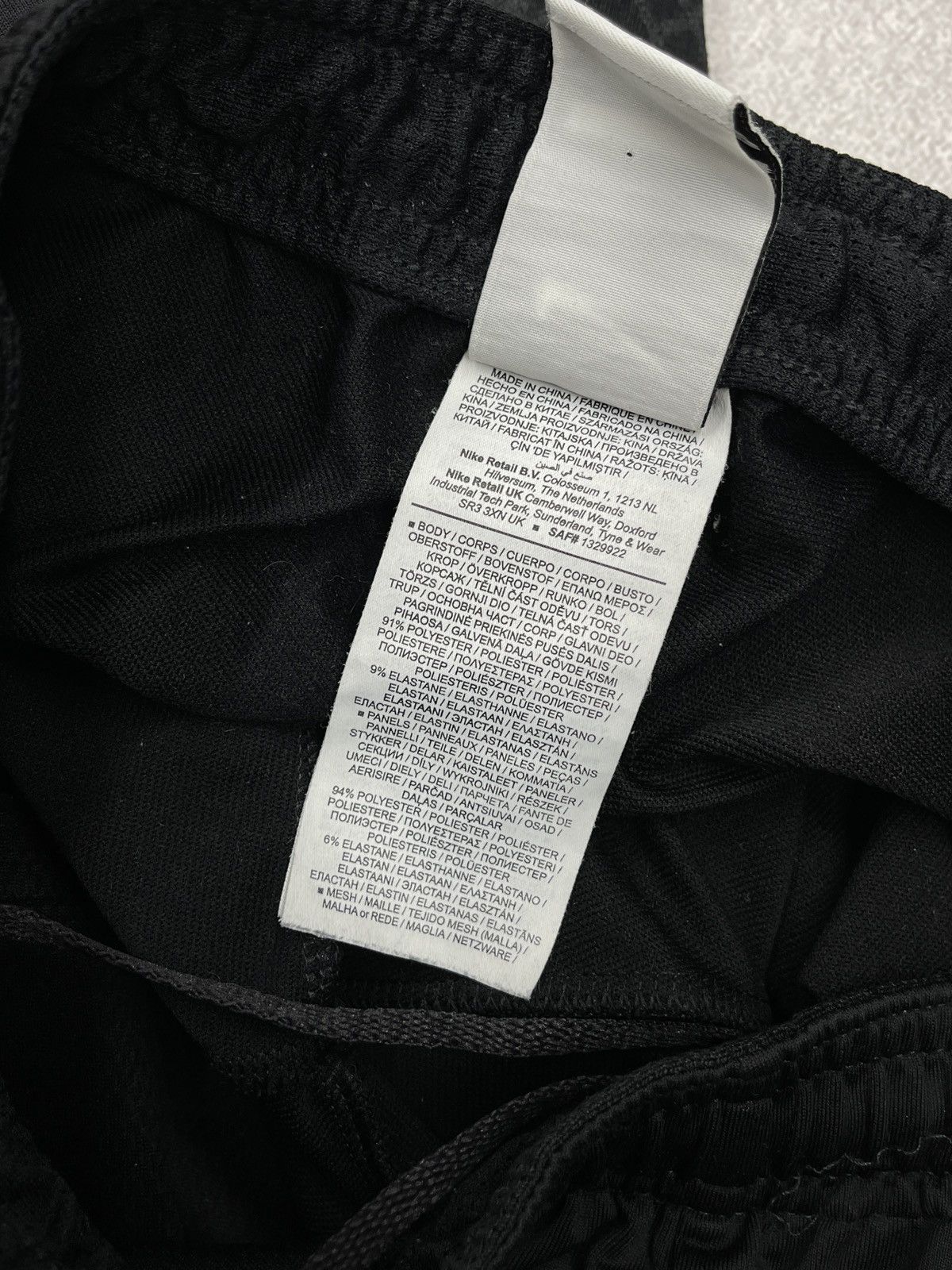 Mens Nike Dri Fit Strike Football Sweatpants Black Size S