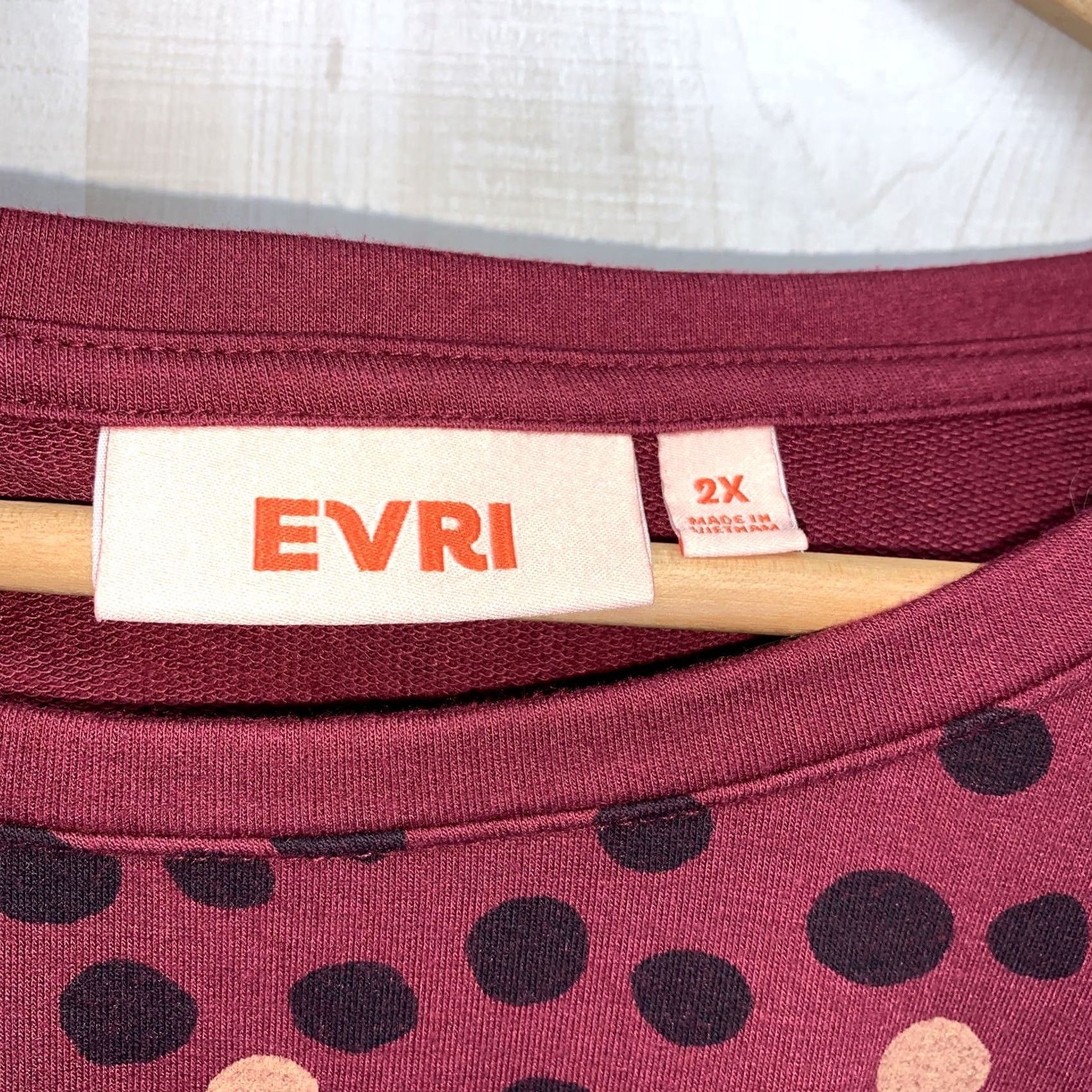Vintage VINTAGE Evri Women’s Plus Size 2x Polka Dot Long Sleeve Sweater-3697 Size XXL / US 16-18 / IT 52-54 - 5 Thumbnail