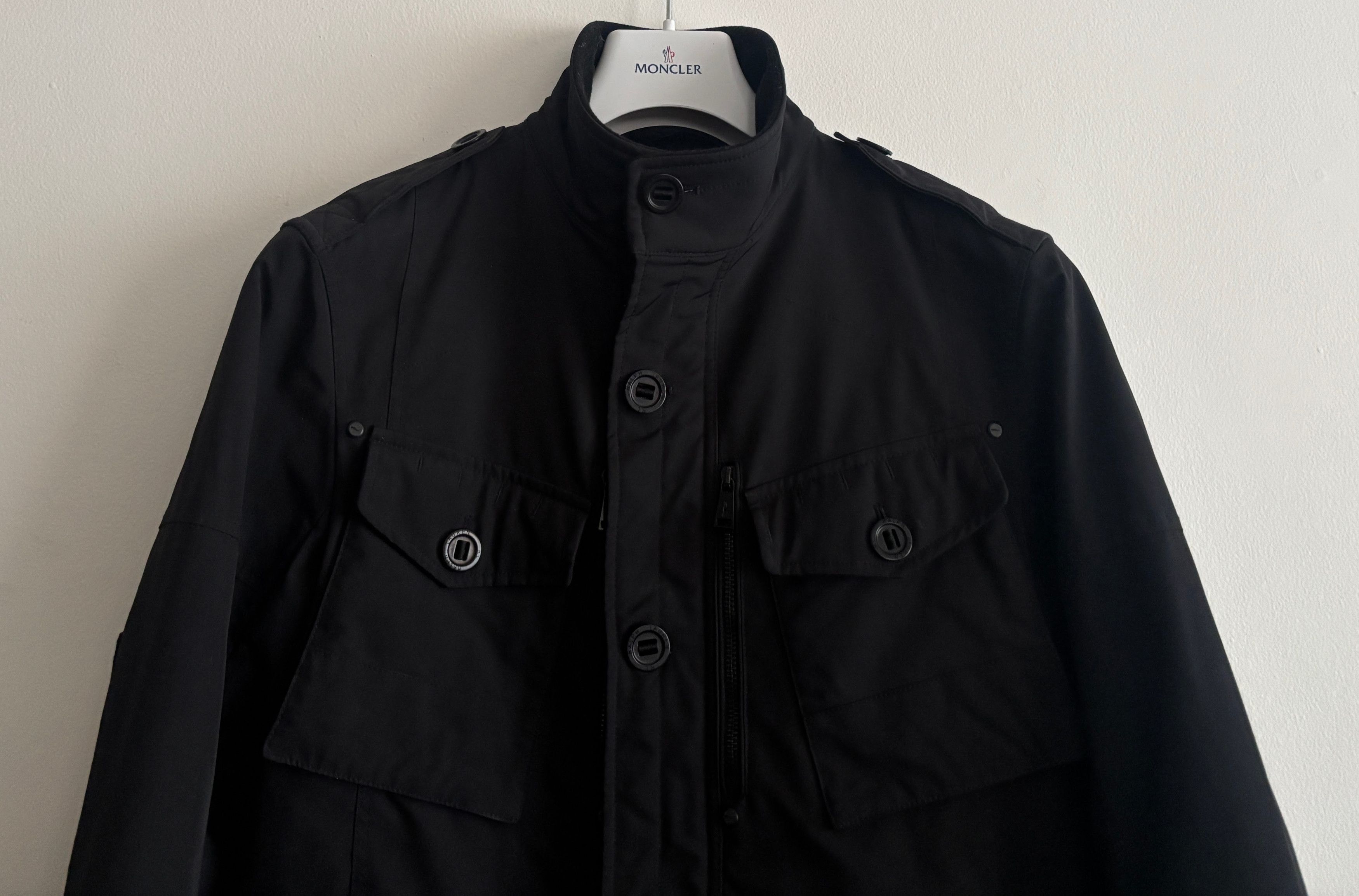 Polo Ralph Lauren $1145 Commander Field Jacket, Black Nylon - Small Size US S / EU 44-46 / 1 - 6 Thumbnail