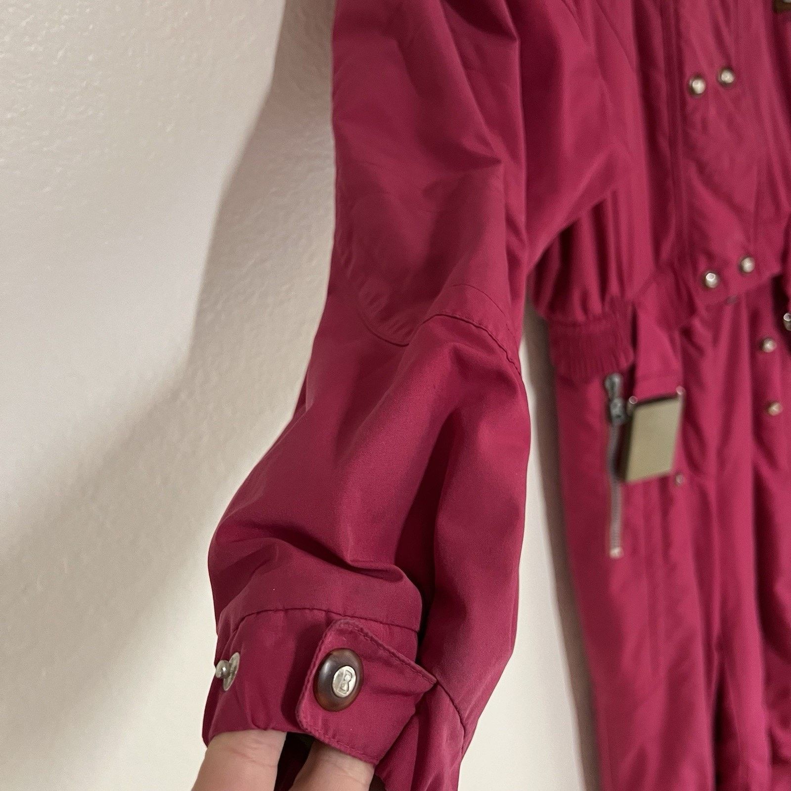 Bogner Vintage 90s BOGNER Convertible Ski Suit Sz 8 Pink Size M / US 6-8 / IT 42-44 - 8 Thumbnail