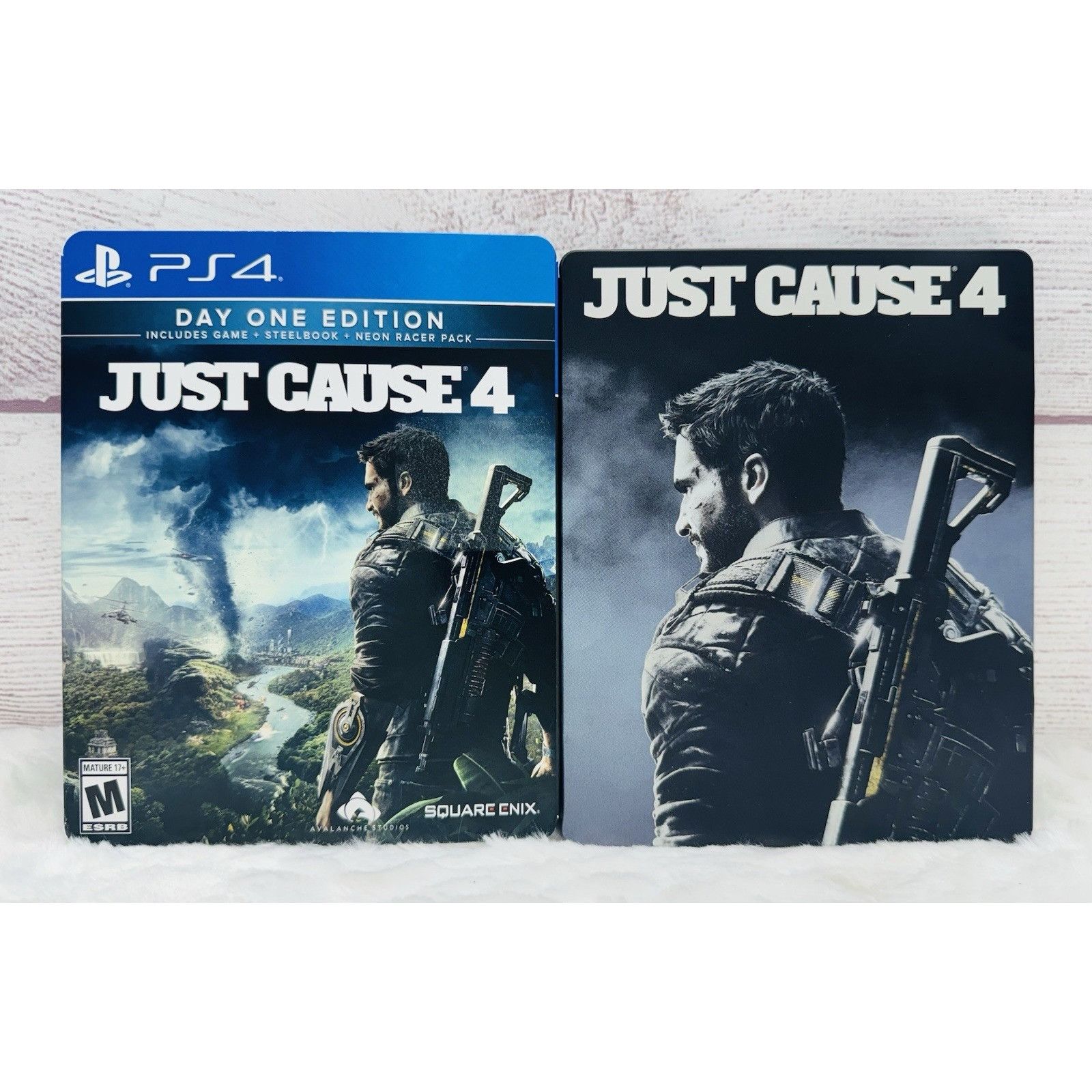 Sony Just Cause 4 (Sony PS4, PlayStation 4, 2018) SteelBook ONLY Size ONE SIZE - 3 Thumbnail