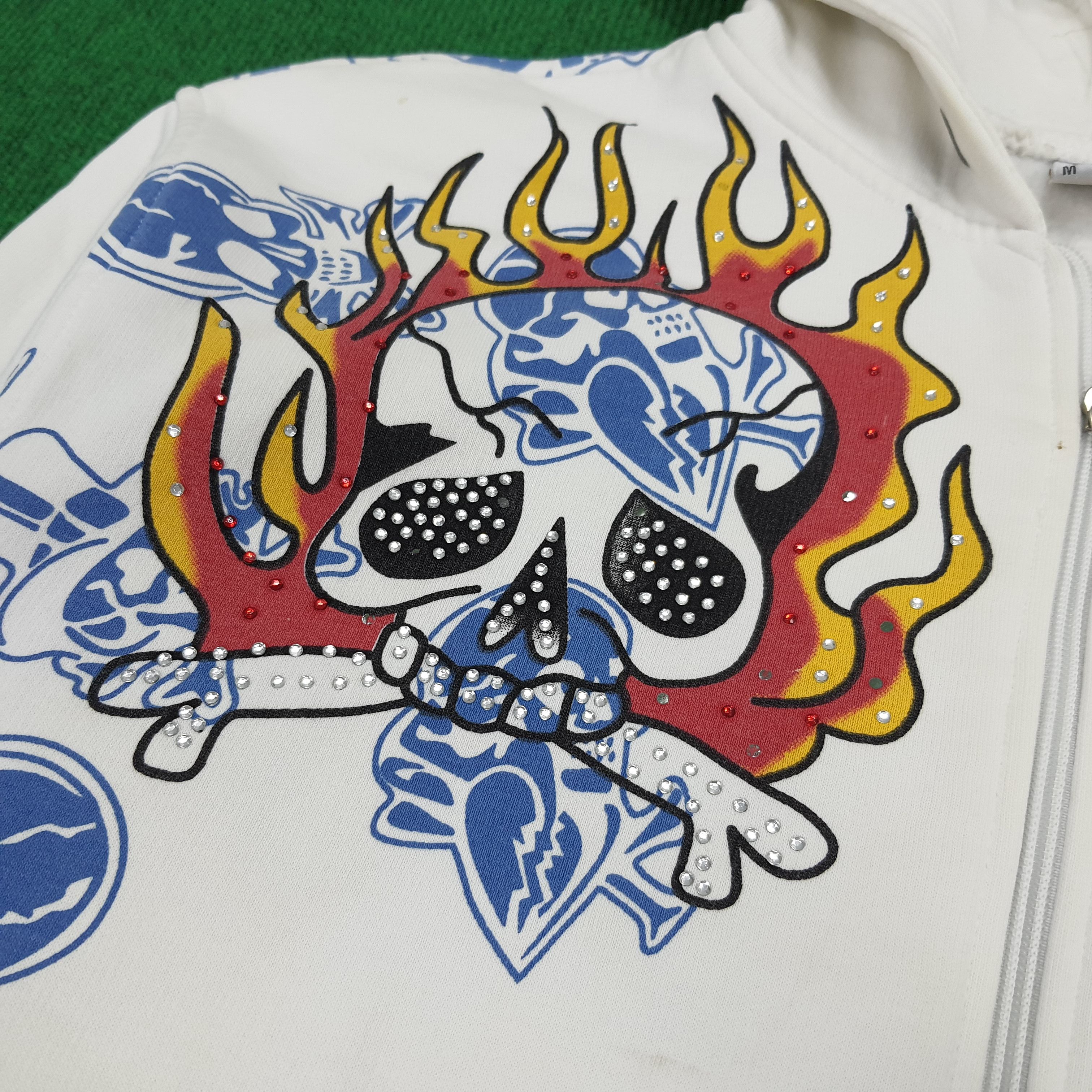 Christian Audigier × Ed Hardy Vintage Ed Hardy by Christian Audigier Fullprinted Hoodies Size US M / EU 48-50 / 2 - 4 Thumbnail