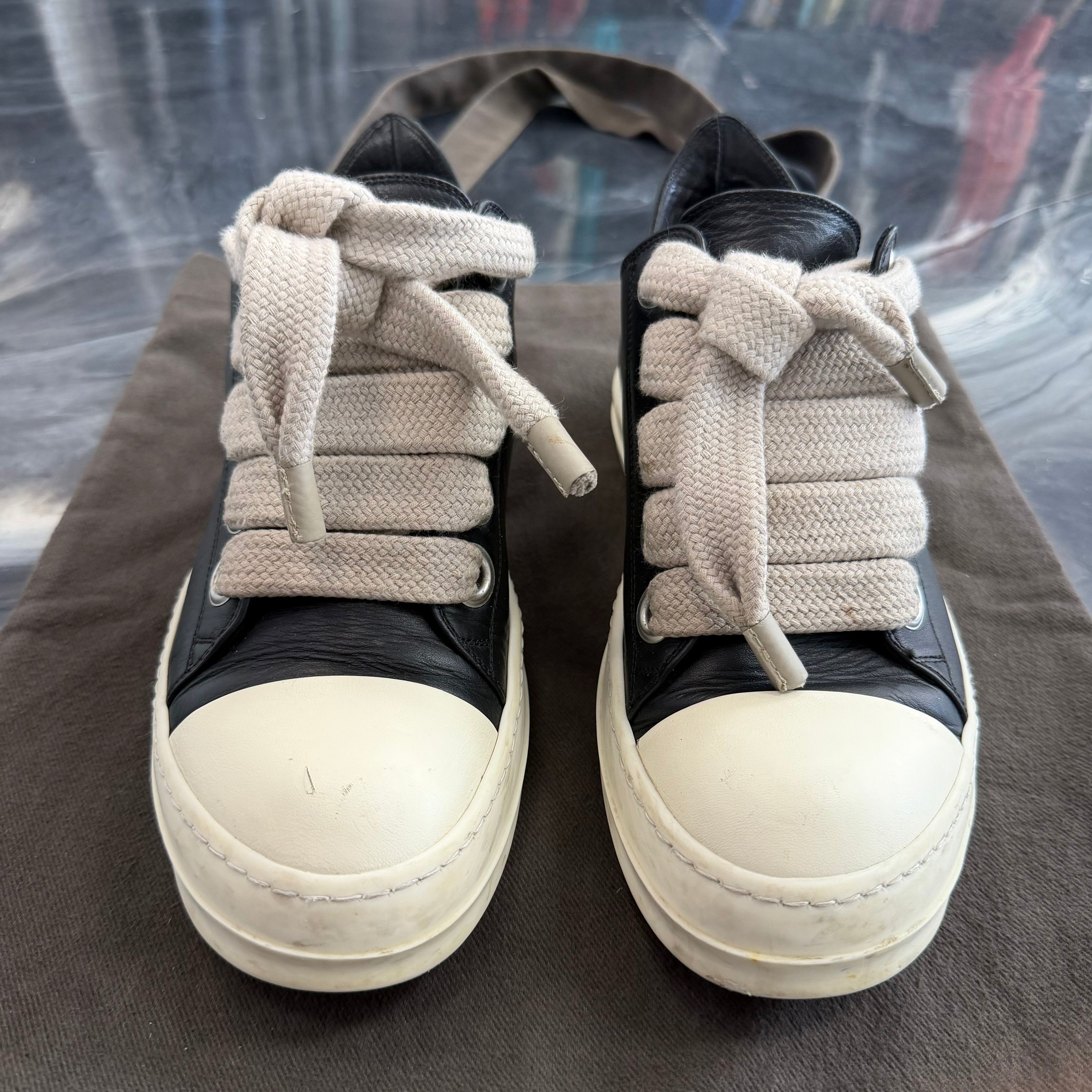 Rick Owens Rick Owens Jumbo Lace Ramone Lows Size US 8 / EU 41 - 4 Thumbnail