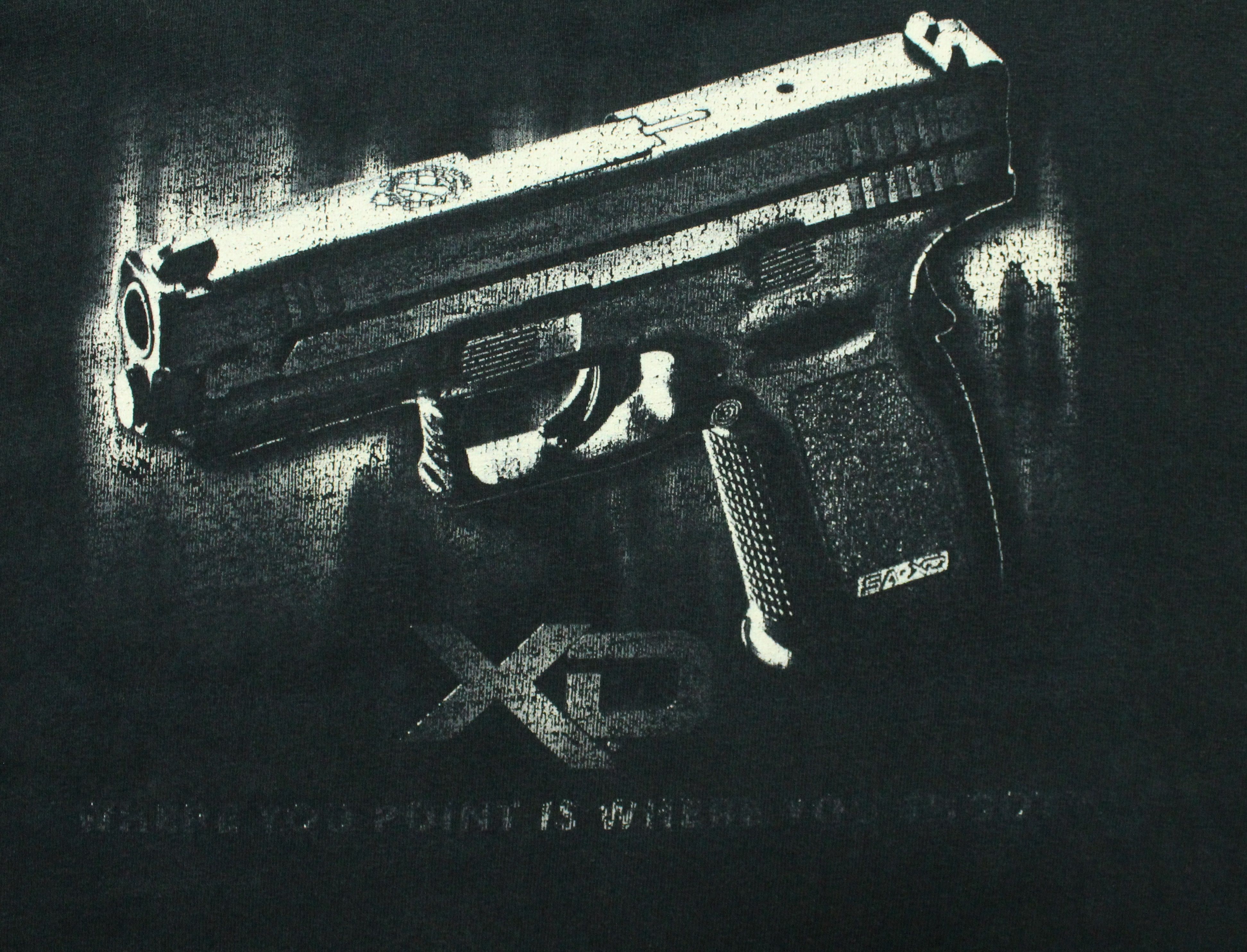 Vintage XD PISTOLS T Shirt Guns Faded Distressed Vintage Size US L / EU 52-54 / 3 - 8 Thumbnail