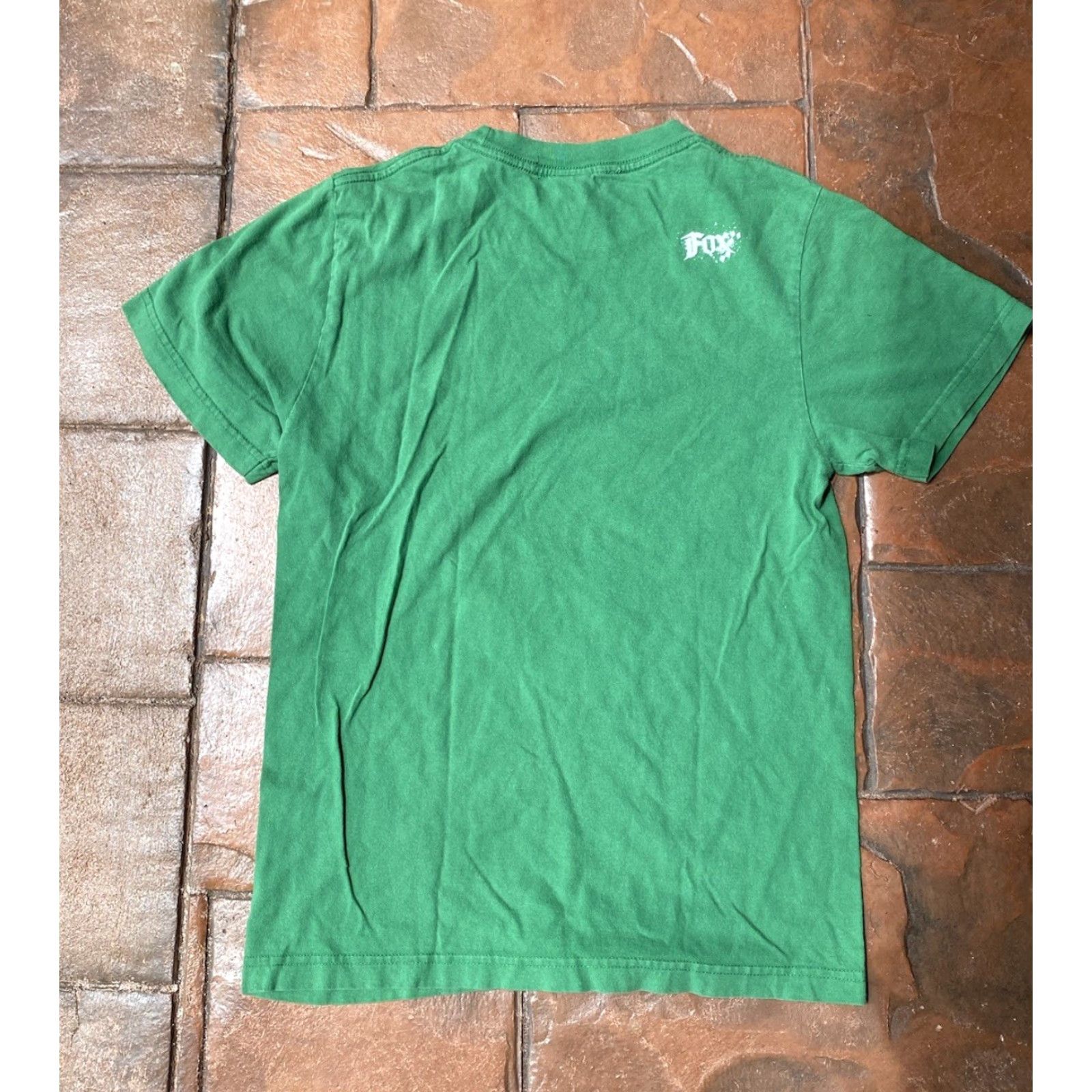 Fox Racing VINTAGE Fox Racing Graphic T-Shirt Short Sleeve Crew Neck Small Men Green 90s Grunge Motorcycle Logo Fox Brand Mens Size US S / EU 44-46 / 1 - 3 Thumbnail