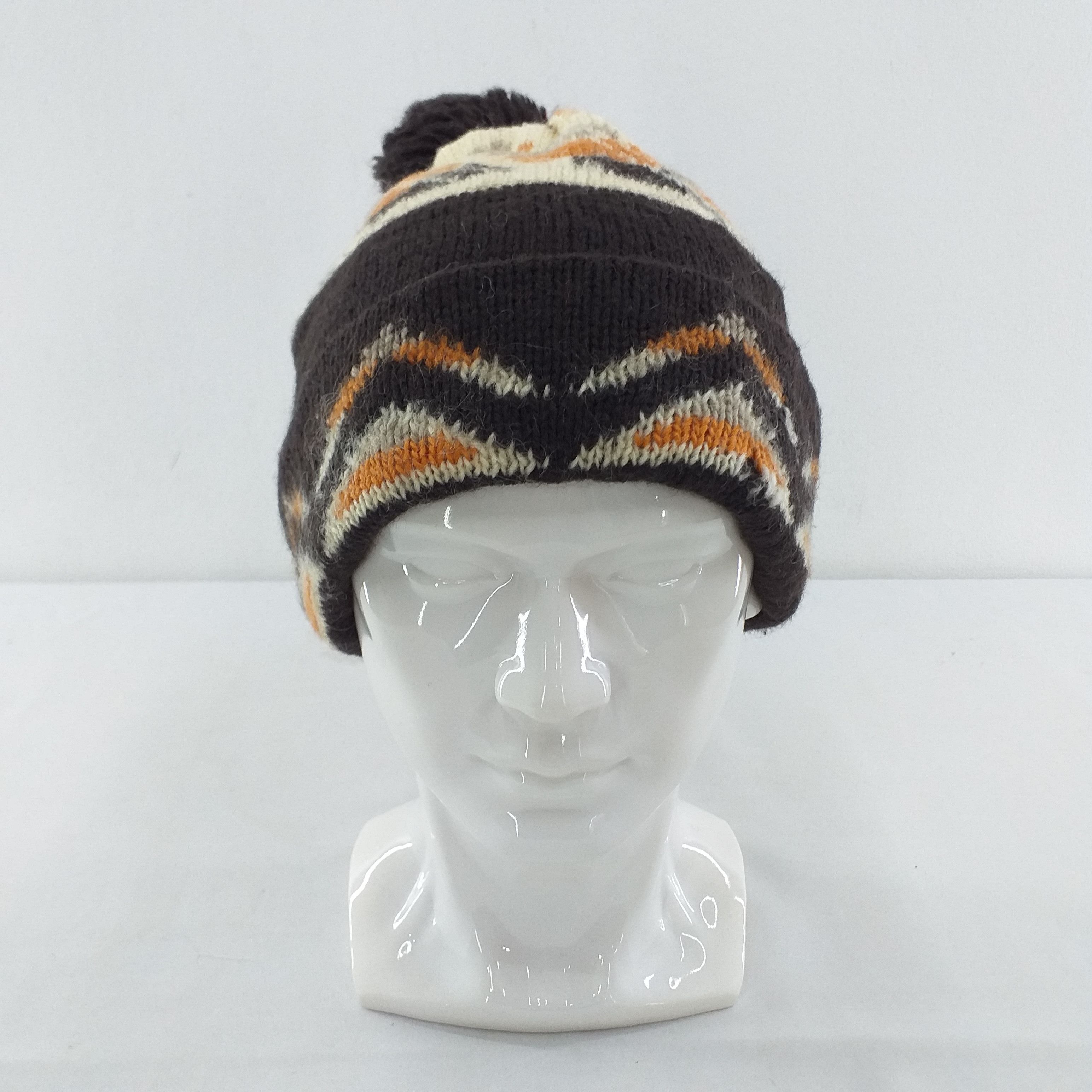 Japanese Brand Japanese Brand Art Snow Cap Beanie -BN162 Size ONE SIZE - 1 Thumbnail