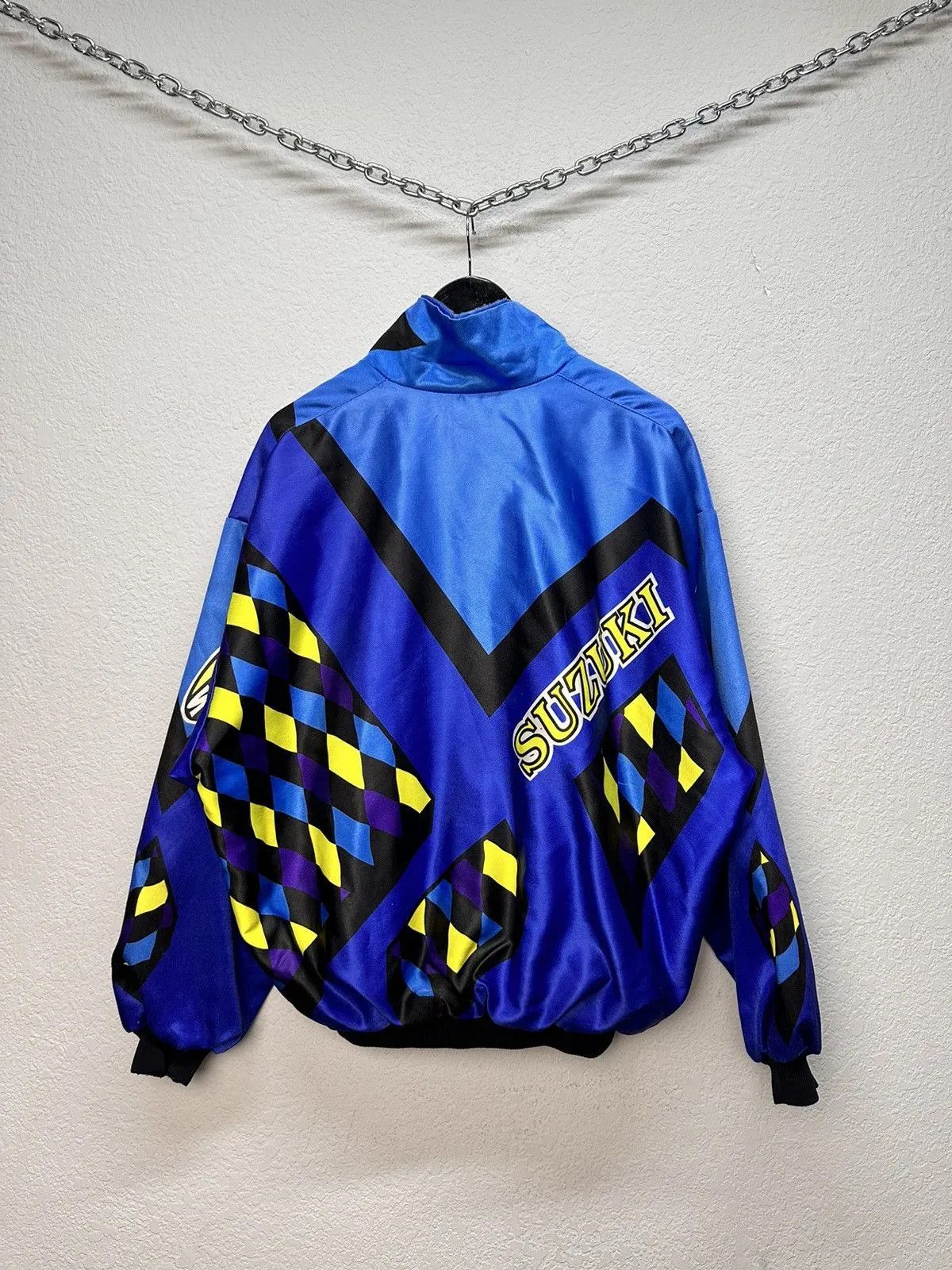 Harley Davidson Racing Jacket Moto Vodafone F1 Nascar Leather Red Bull Lucky Size US XL / EU 56 / 4 - 13 Thumbnail