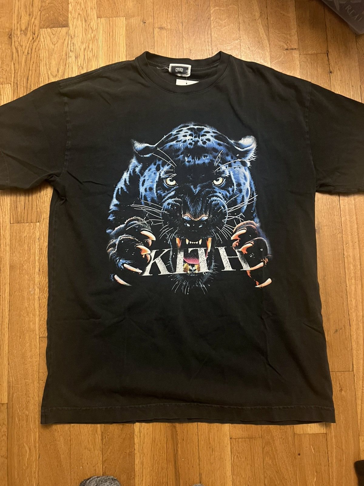 Kith Kith Jaguar washed black vintage style shirt Size US S / EU 44-46 / 1 - 1 Thumbnail