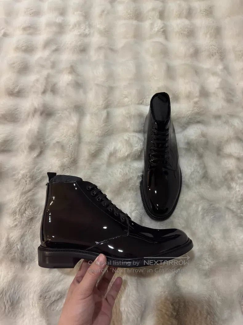 Saint Laurent Paris Saint Laurent Paris Men's Laced Boots Size US 7 / EU 40 - 1 Thumbnail