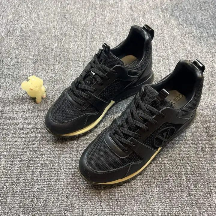 Louis Vuitton Louis Vuitton Black Casual Sneakers -2508 Size US 6.5 / EU 39-40 - 2 Thumbnail
