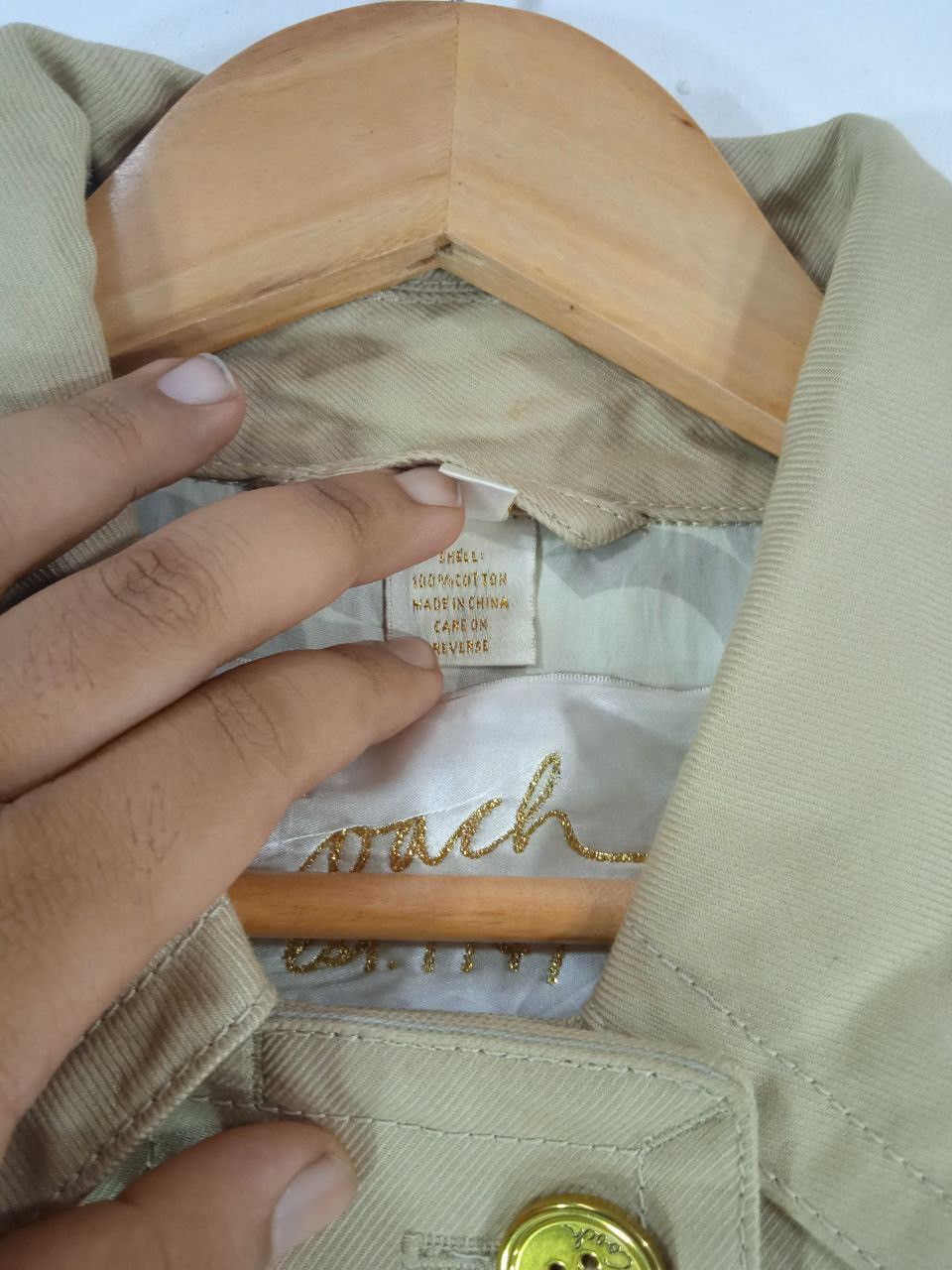 Coach Coach Luxury Italian Jacket Size S / US 4 / IT 40 - 7 Thumbnail