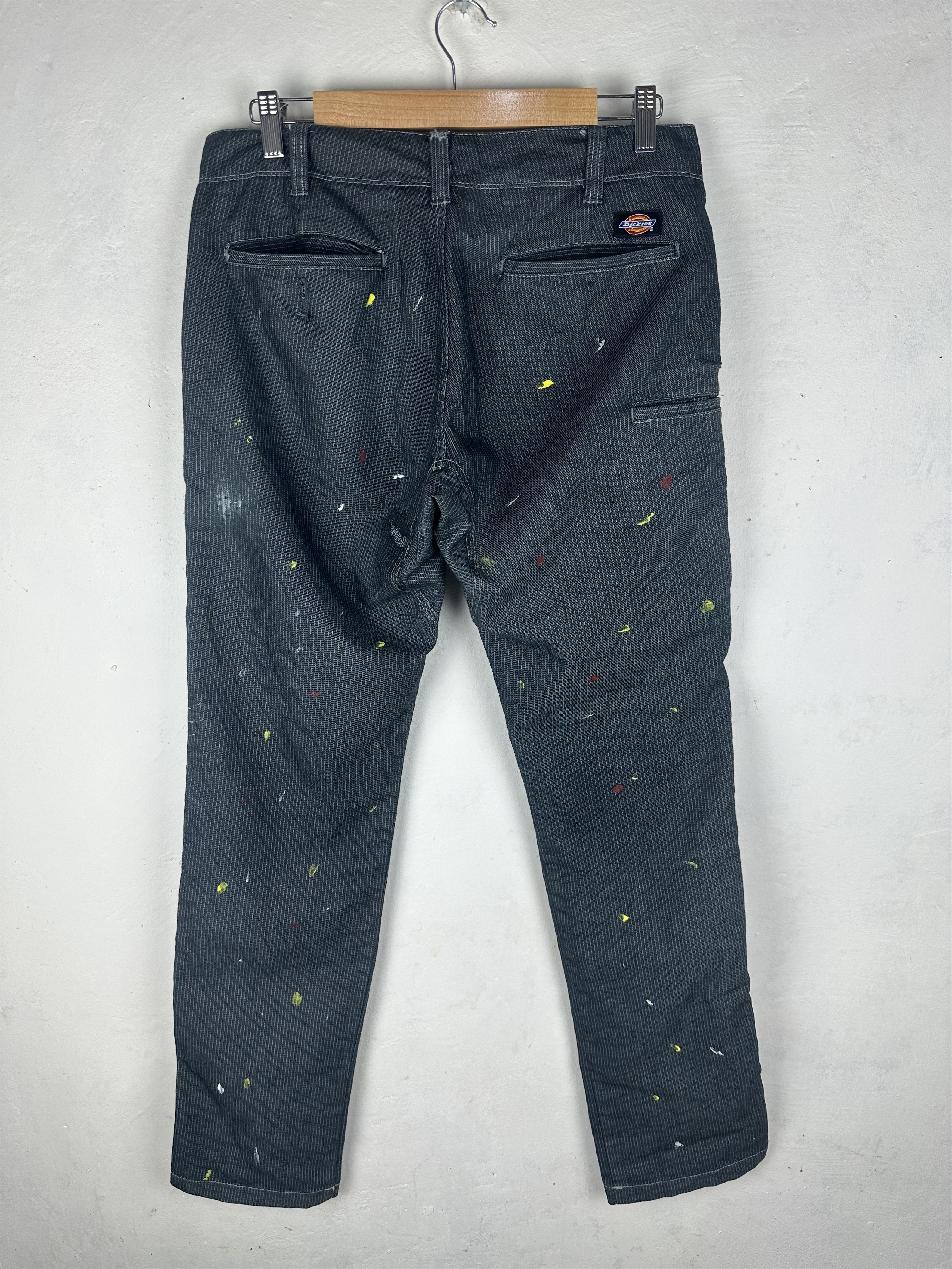Dickies DICKIES VINTAGE OVER THE STRIPES PAINTED CASUAL PANTS Size US 32 / EU 48 - 2 Thumbnail