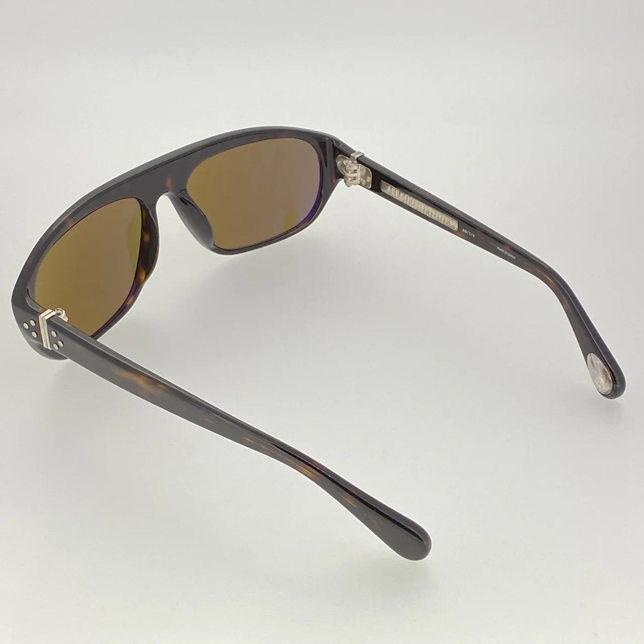 Ann Demeulemeester Ann Demeulemeester Sunglasses Tortoise Shell and Brown Size ONE SIZE - 9 Thumbnail