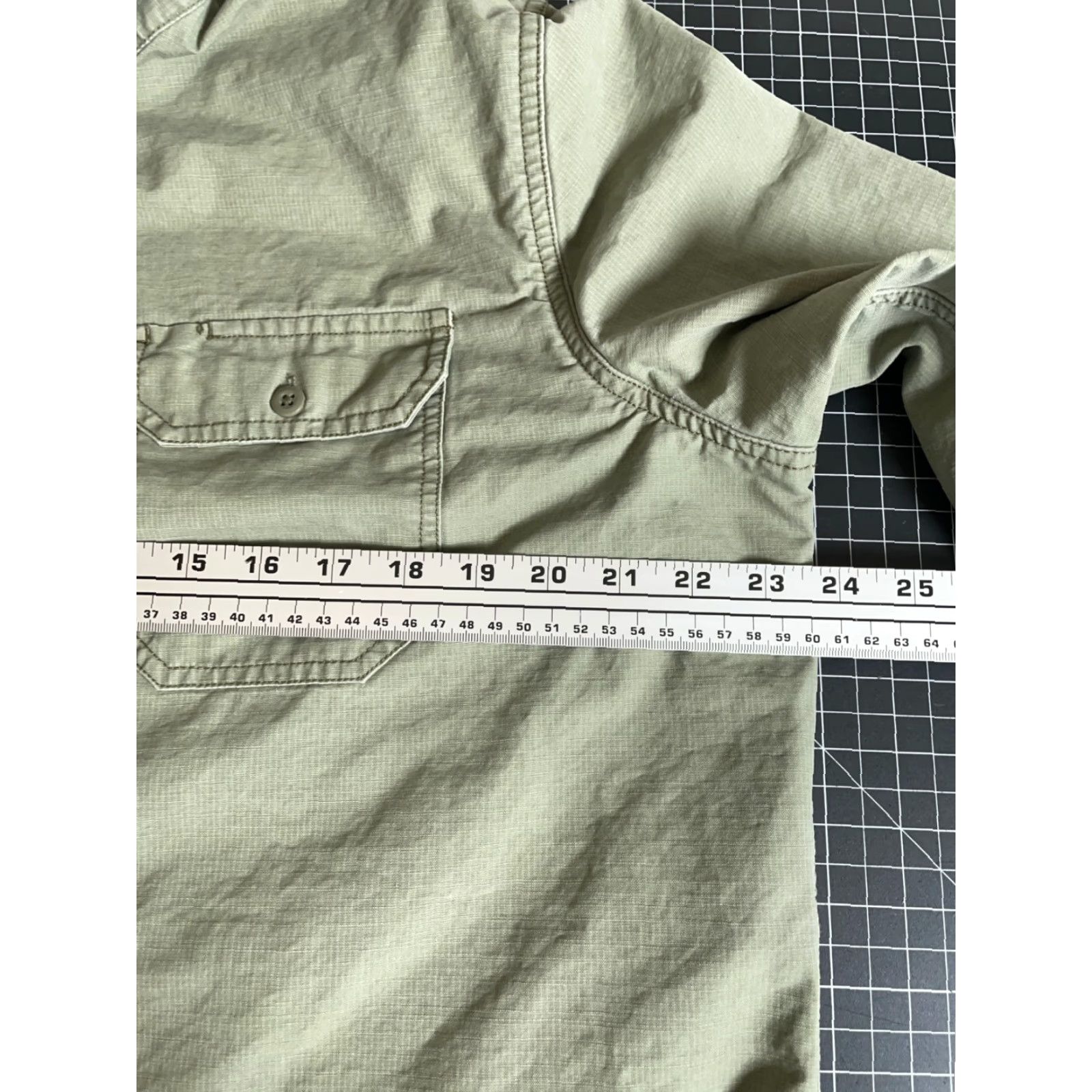 Vintage VINTAGE L.L. Bean Flannel Lined Shirt Jacket Mens Large Green Blue Plaid Size US L / EU 52-54 / 3 - 7 Thumbnail