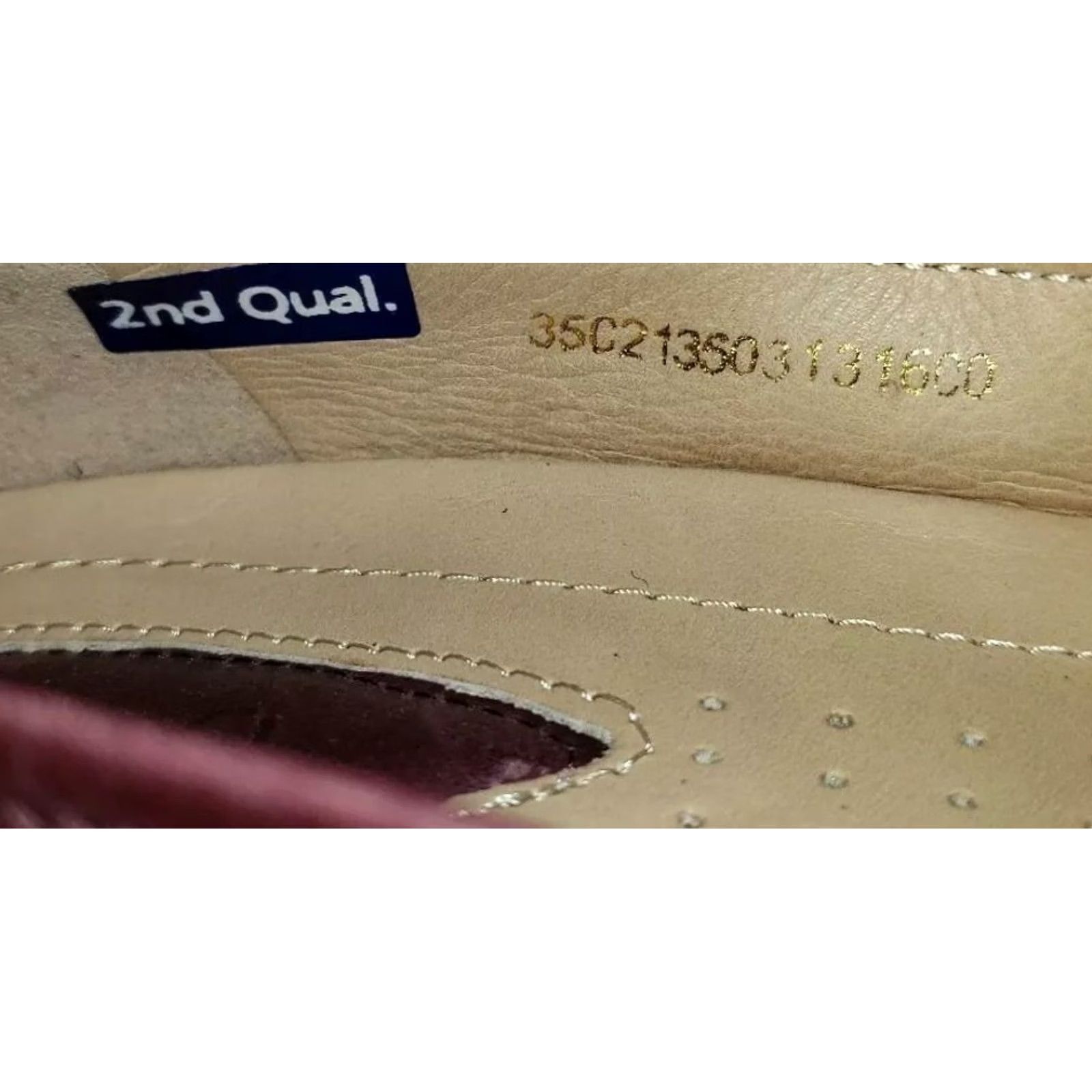 Ecco VINTAGE Ecco Women's Flats Dress Flats Brown Buckle Accent Wedge Heel US 4.5 EU 35 UK 2.5 B M Slip On Girls/Mens/ Womens? Size US 5.5 / IT 35.5 - 7 Thumbnail