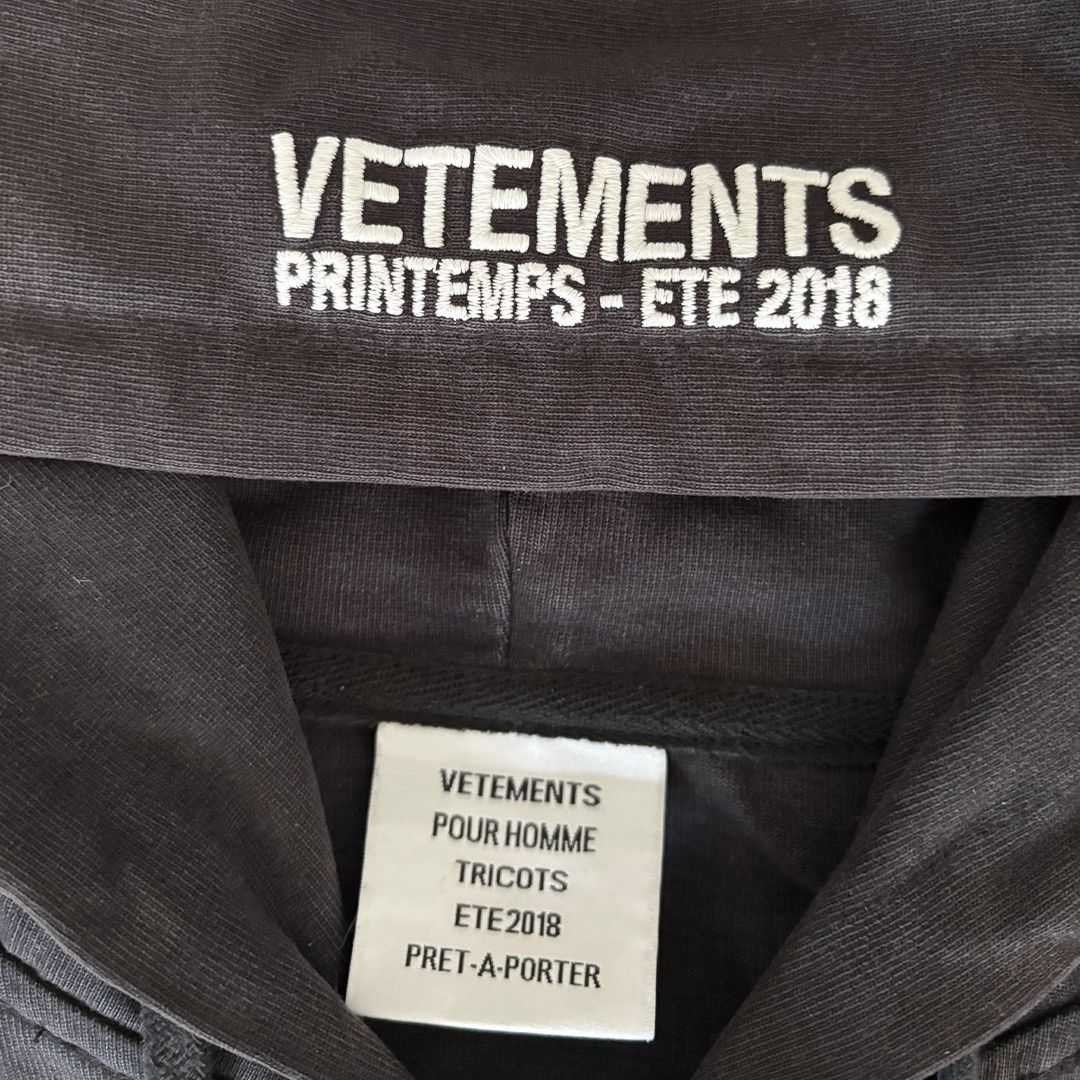 Vetements Vetements SS18 Bro Zip Up Hoodie Size US XS / EU 42 / 0 - 3 Thumbnail