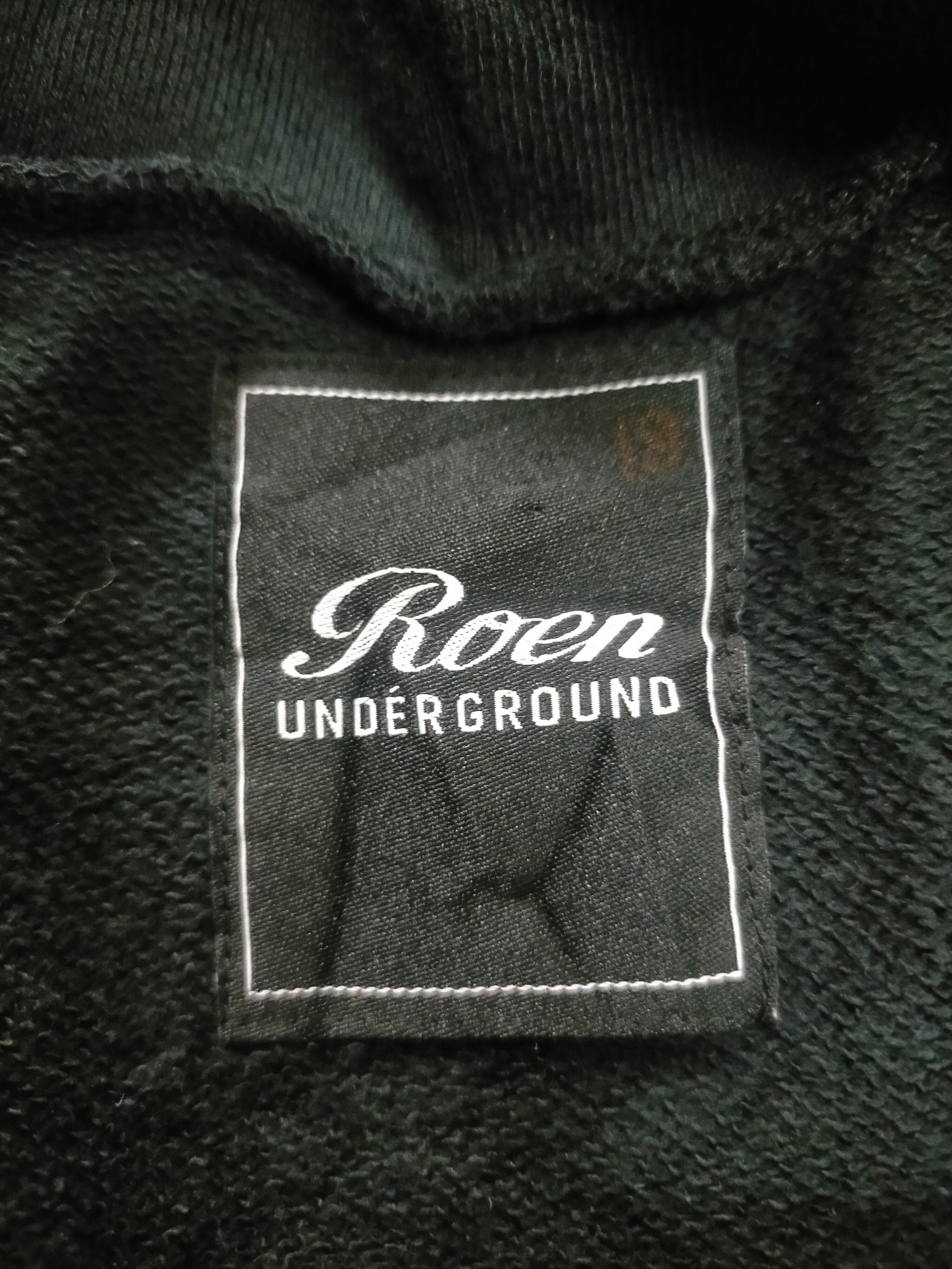 Roen Roen x Underground Skull Flower Pullover Hoodie Size US L / EU 52-54 / 3 - 6 Thumbnail