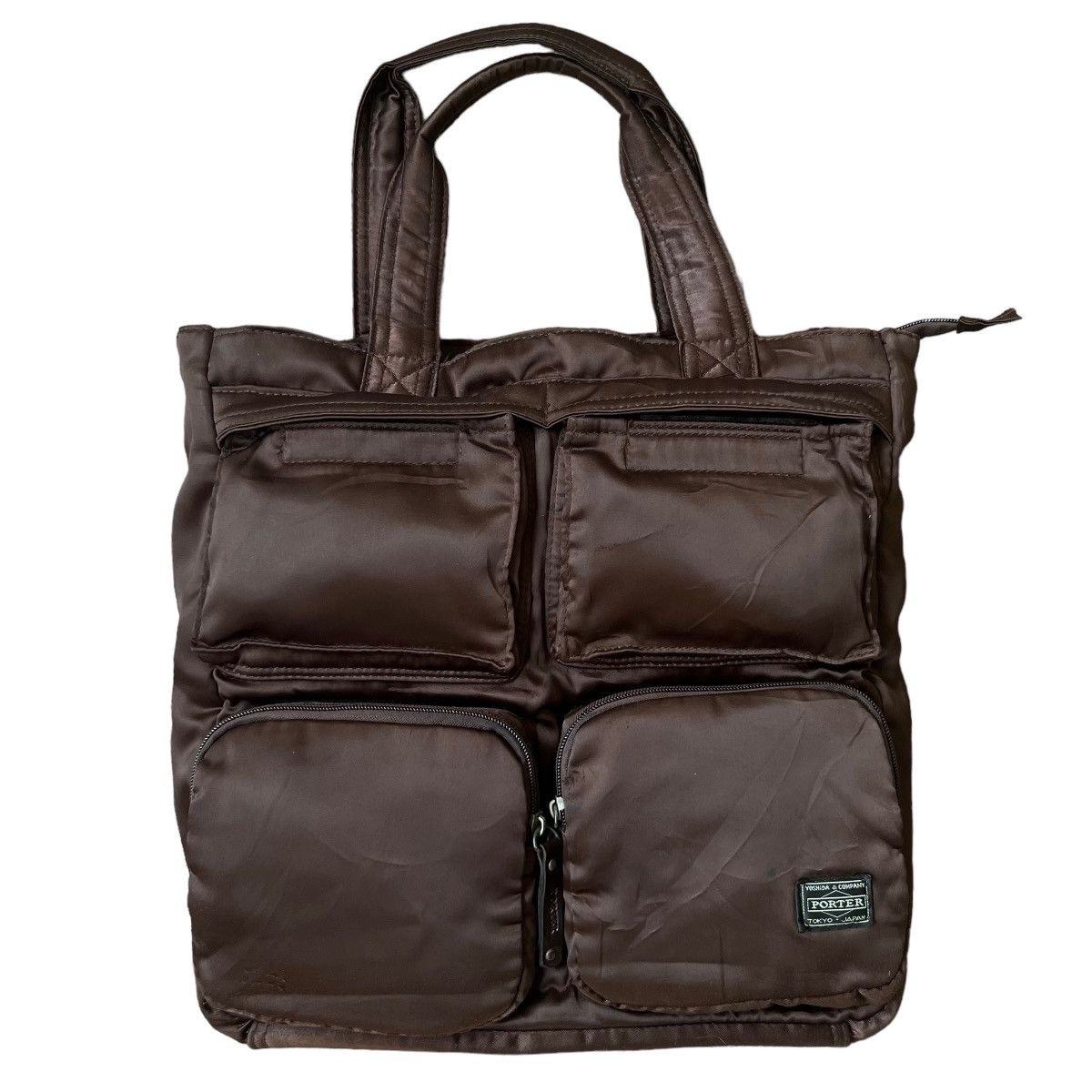Porter Porter Multi Pocket Handle Bag Size 36 - 1 Thumbnail
