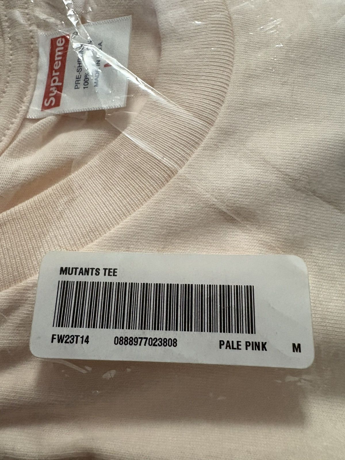 Supreme Supreme Mutants Tee Pink Size US M / EU 48-50 / 2 - 4 Thumbnail
