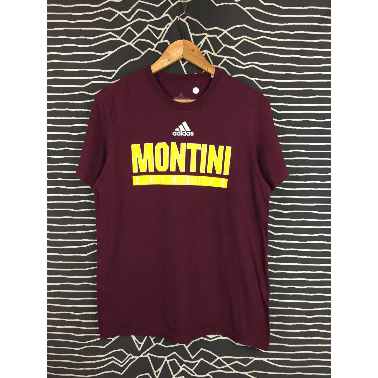 Adidas Adidas Montini Catholic Football Collegiate Tee Size US M / EU 48-50 / 2 - 1 Thumbnail