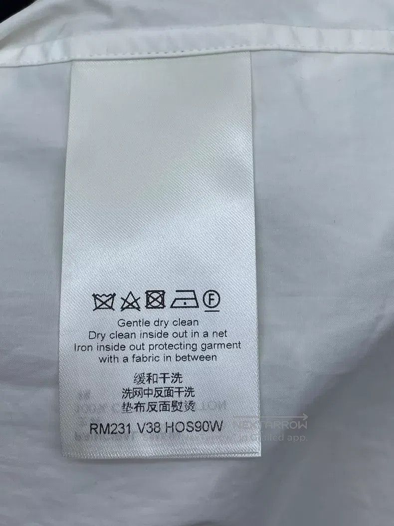 Louis Vuitton Louis Vuitton White wavy shirt Size US M / EU 48-50 / 2 - 8 Thumbnail