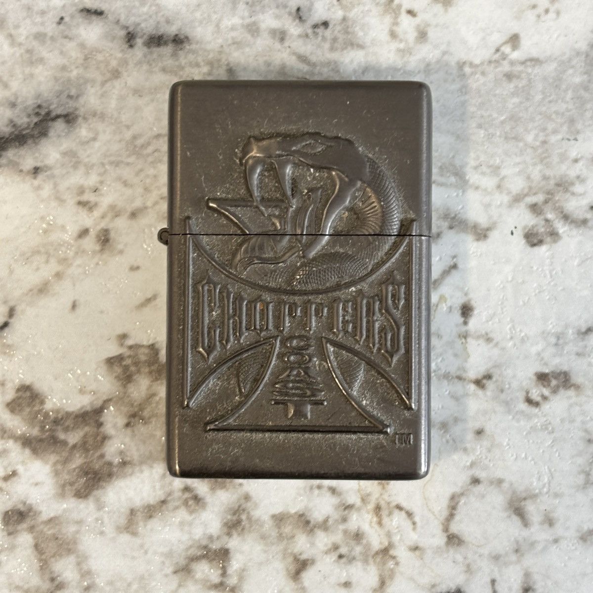West Coast Choppers Vintage West Coast Choppers 2006 Snake Logo Zippo Rare Y2K Size ONE SIZE - 2 Thumbnail