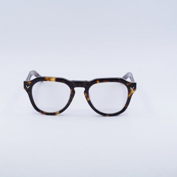 Valentino Valentino V-TALE II VLX-139B Eyeglasses Havana 52mm Aviator Size ONE SIZE - 4 Thumbnail