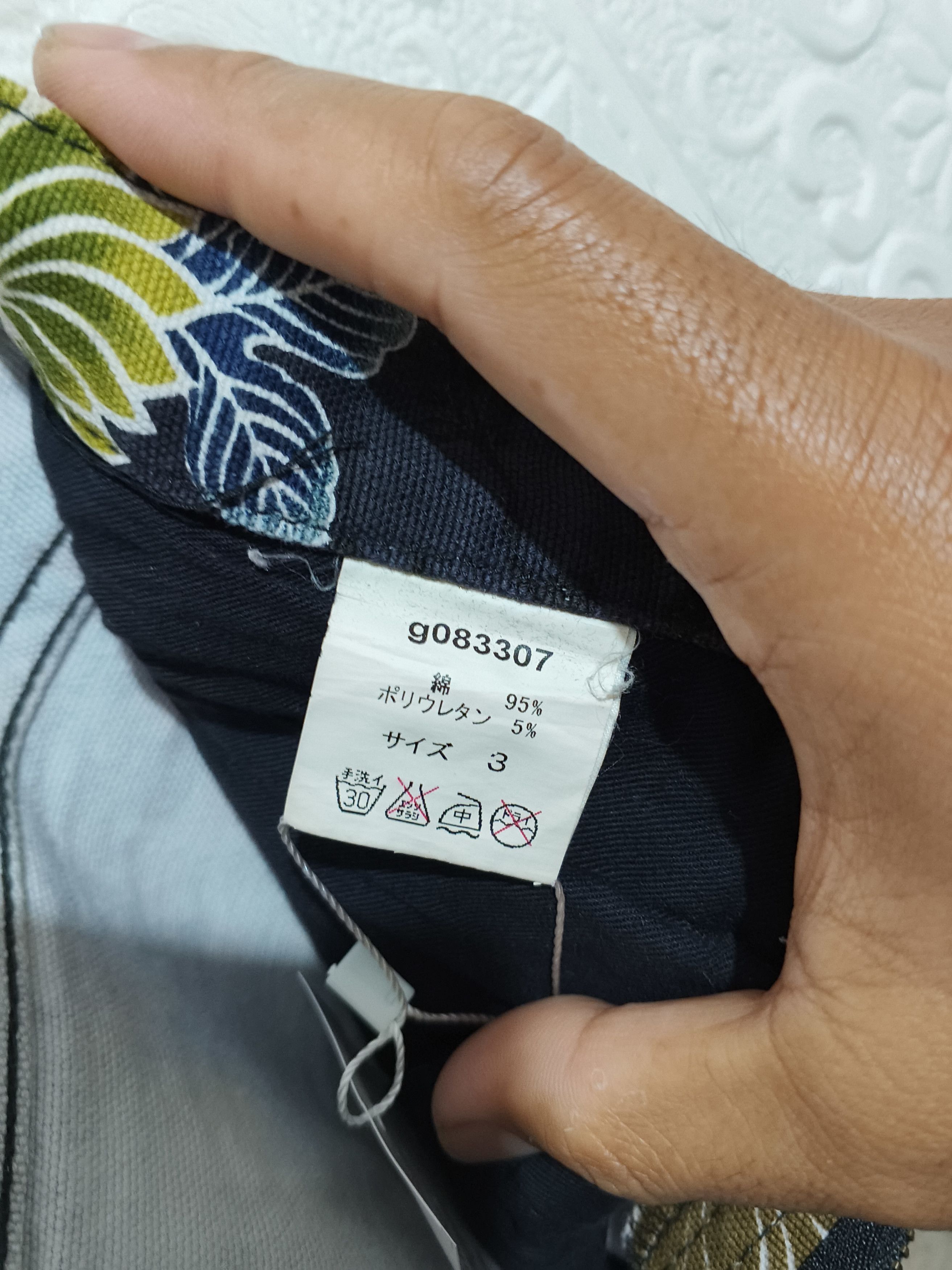 Japanese Brand GLAMDY FLORAL JEANS Size 31" - 7 Thumbnail