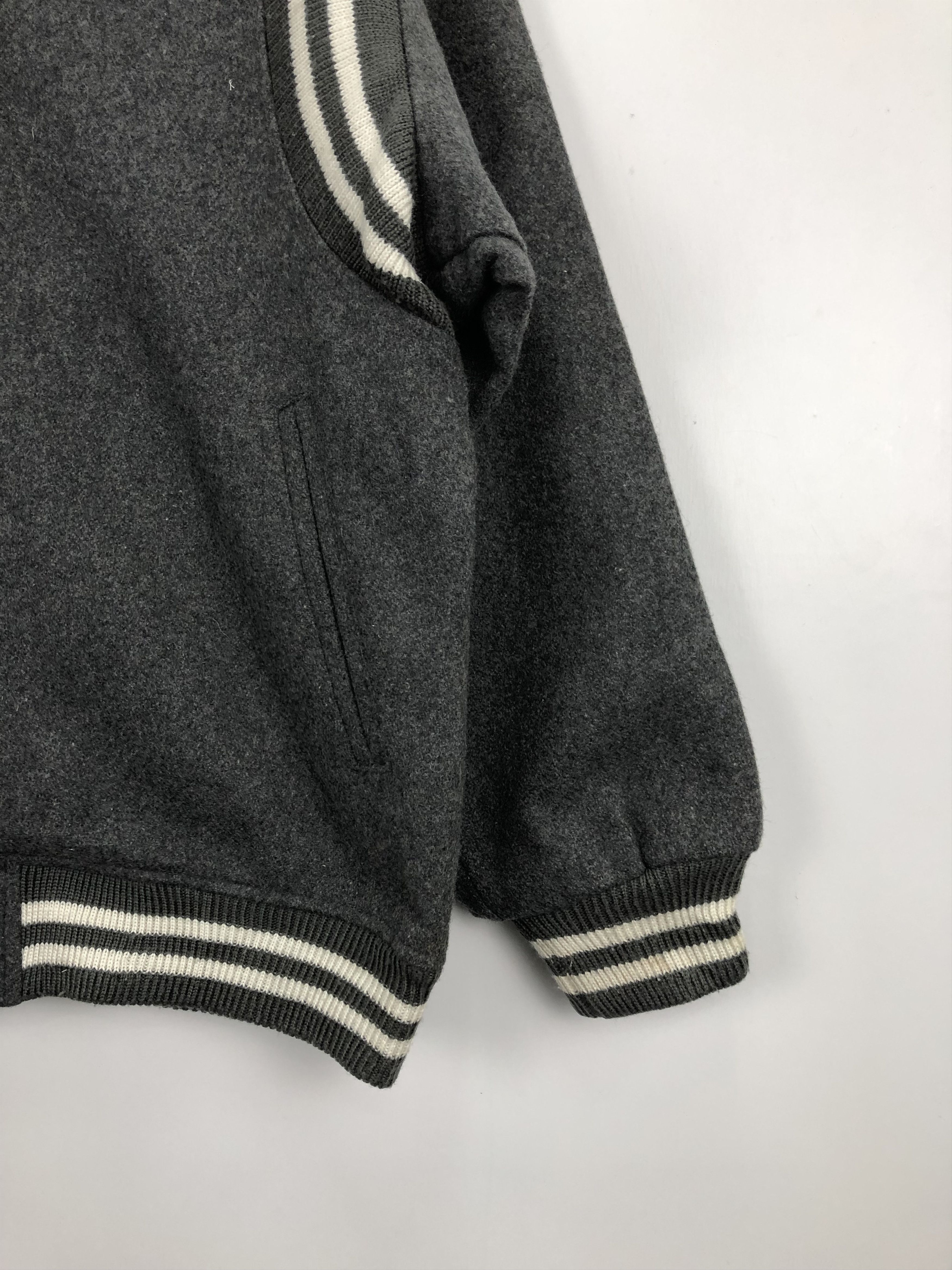 Japanese Brand Vintage Bukky-Aki Wool Varsity Jacket V0306 Size US M / EU 48-50 / 2 - 5 Thumbnail