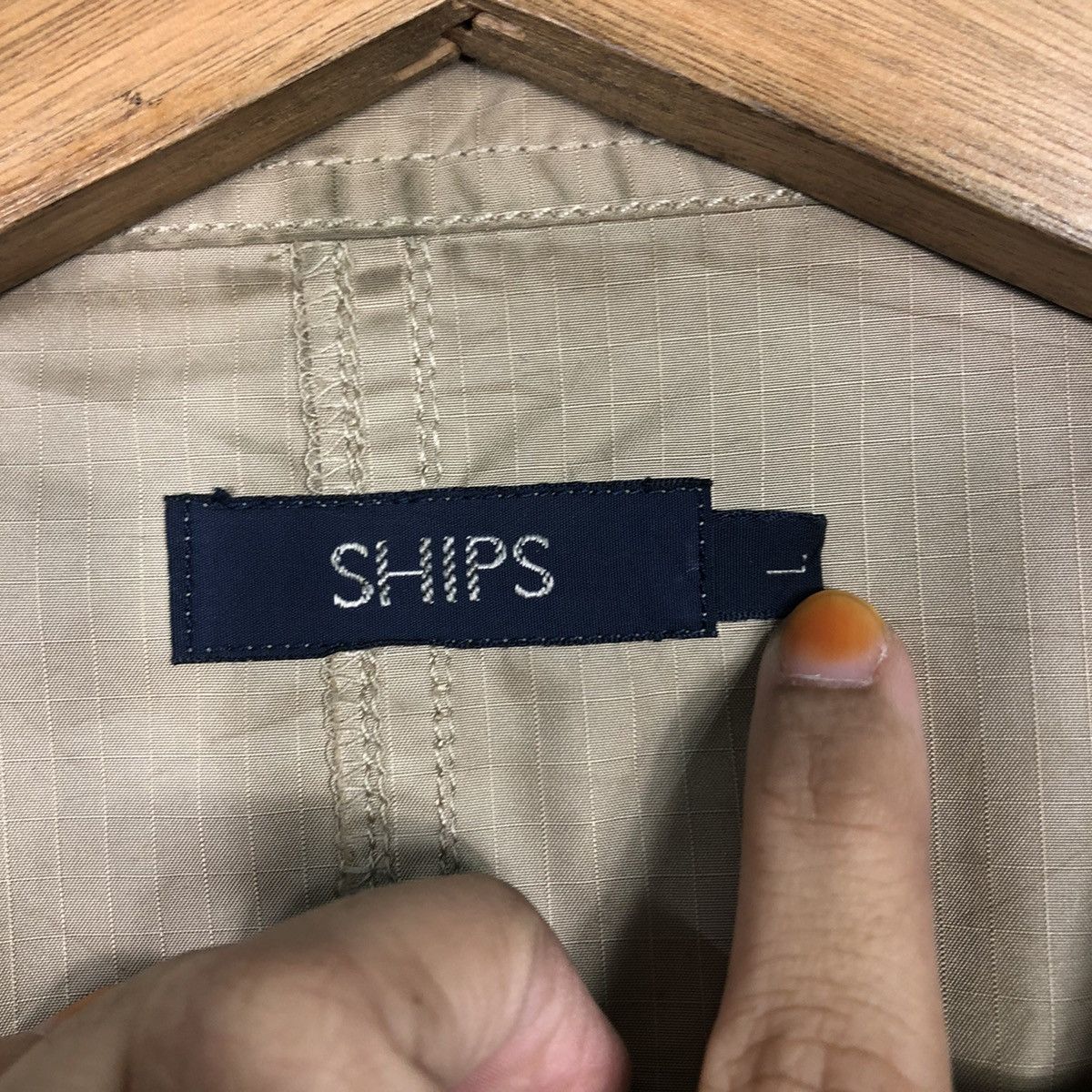 SHIPS 📌Vintage Chore Work Jacket Duck Canvas Ships Issey Miyake Size US L / EU 52-54 / 3 - 18 Thumbnail